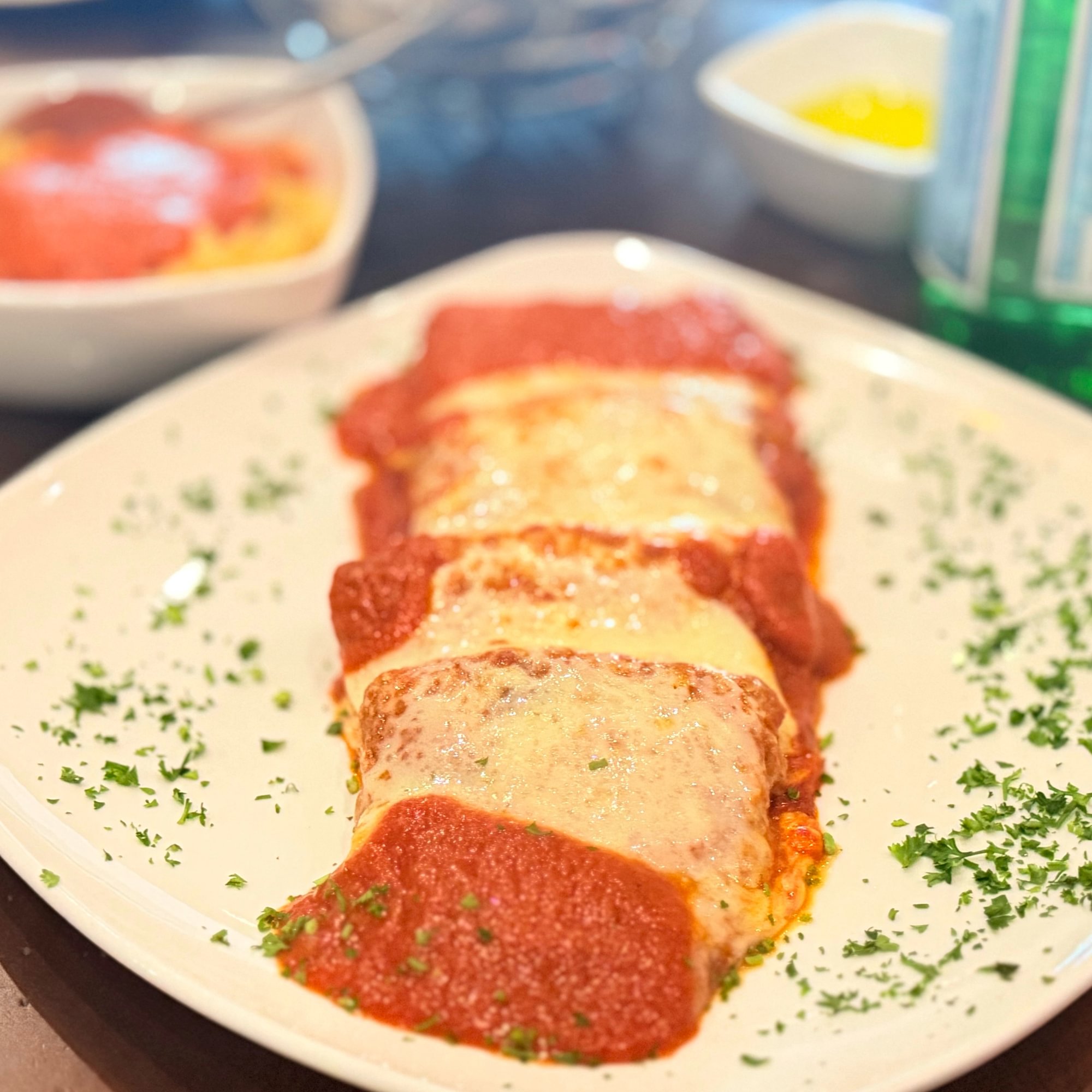 Eggplant Parm-Lunch.
