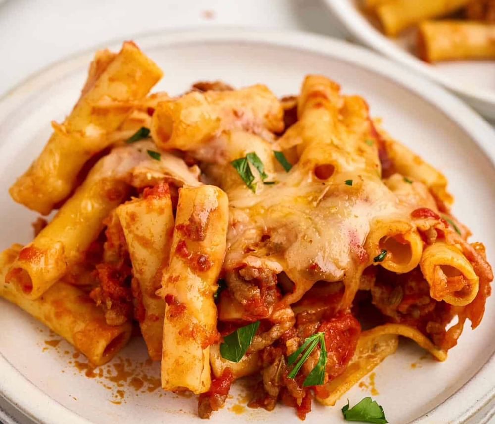 TUESDAY 8" Baked Ziti 50% OFF