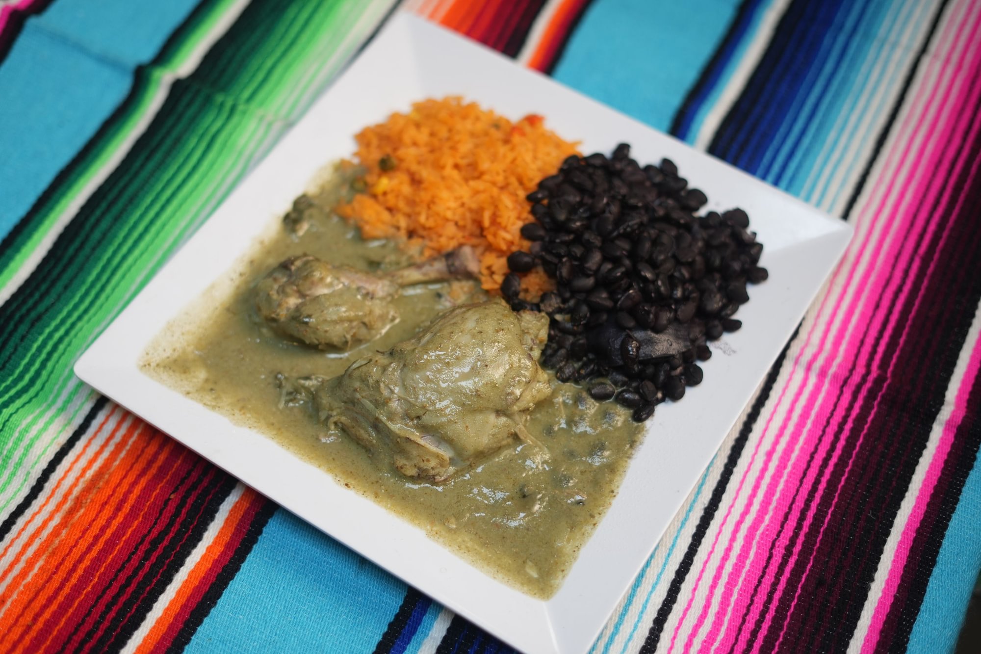 Pipian verde de pollo.