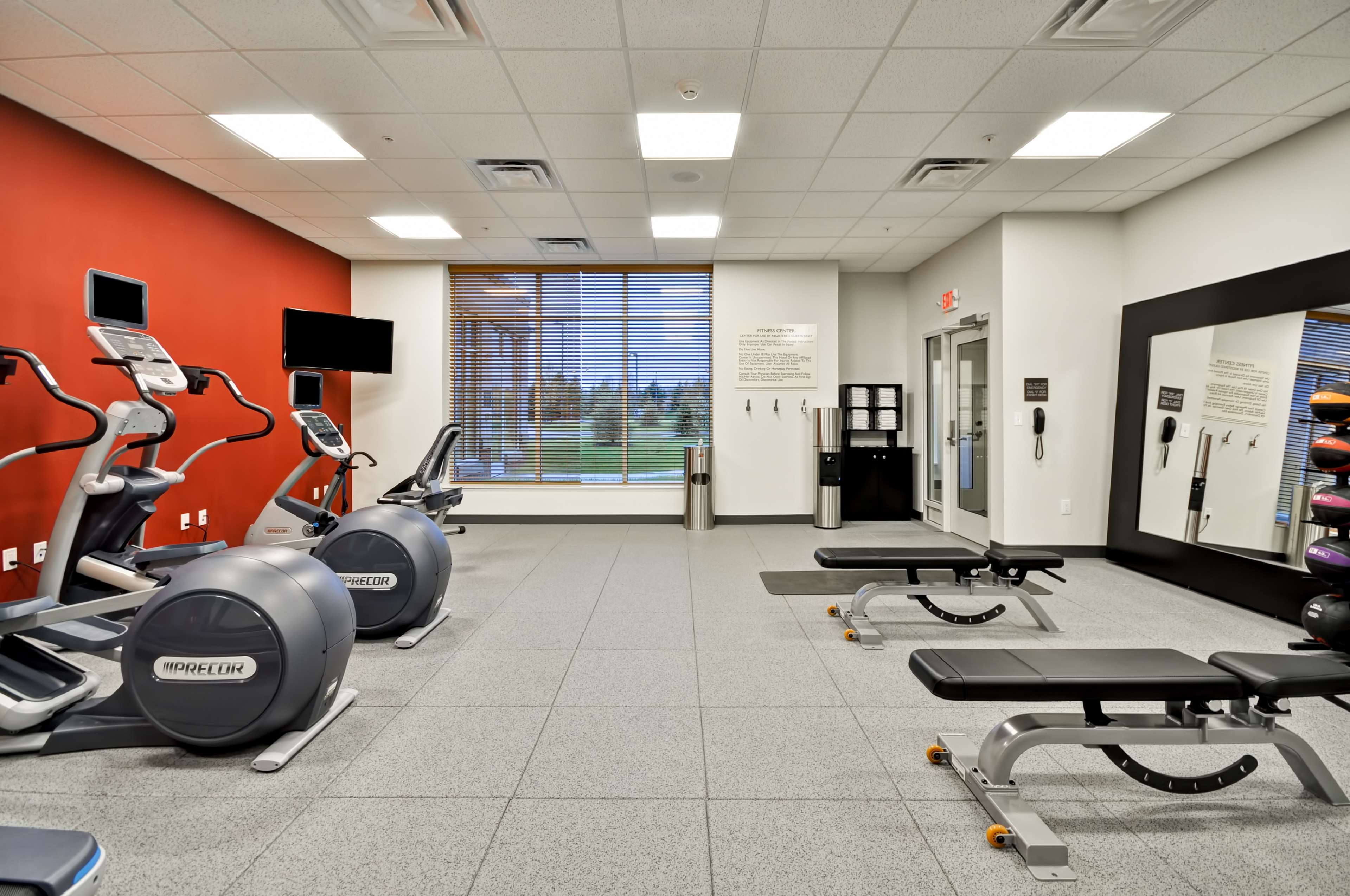 Health club  fitness center  gym