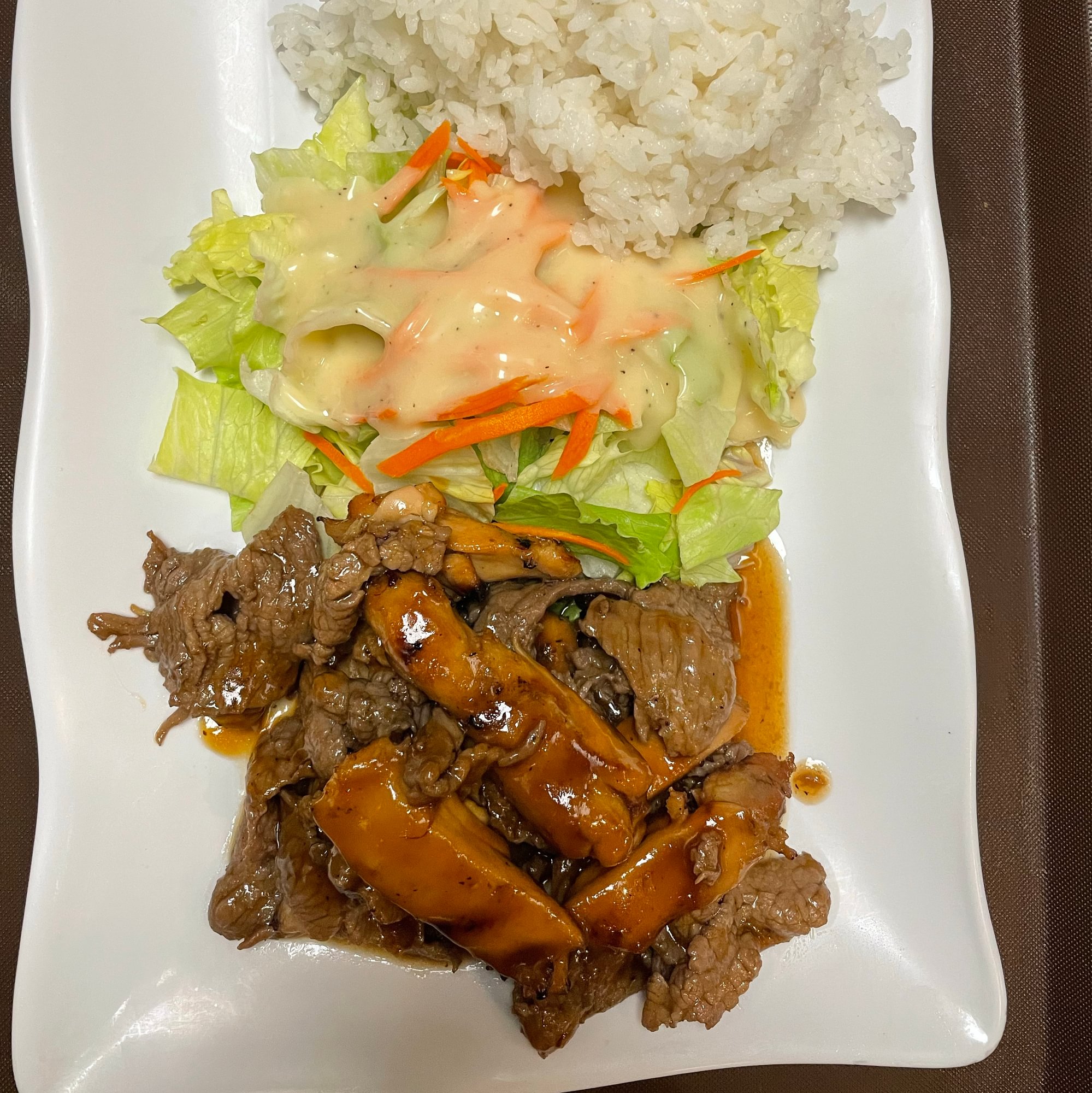 Ck & Beef Teriyaki