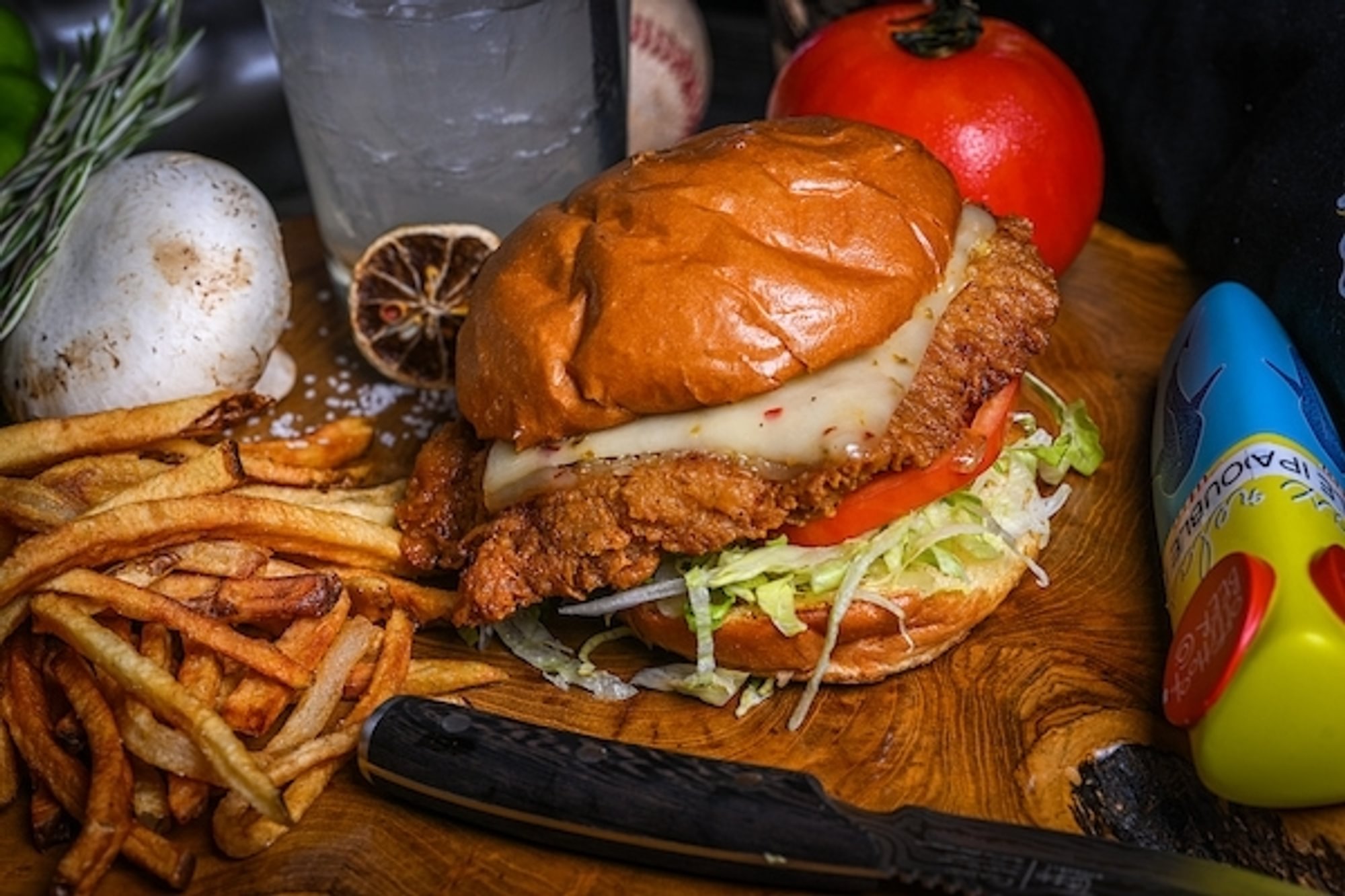Fried Chicken Sammy