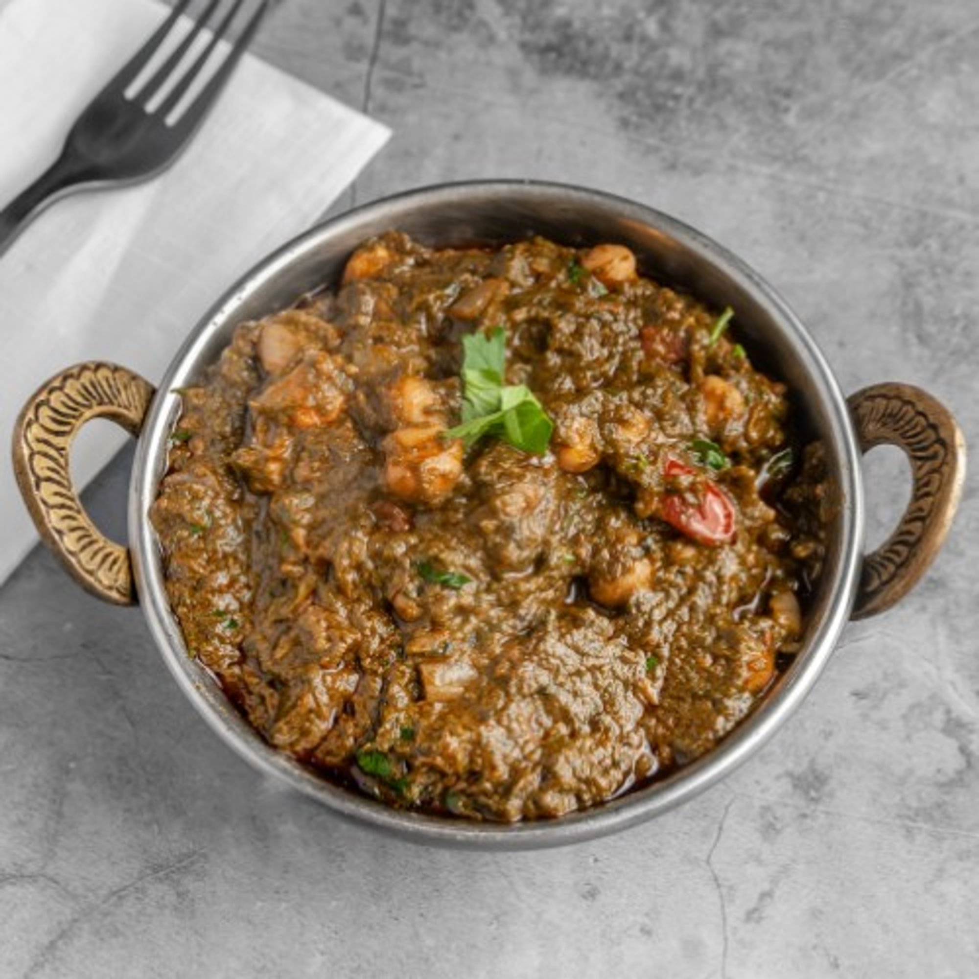 Saag Channa