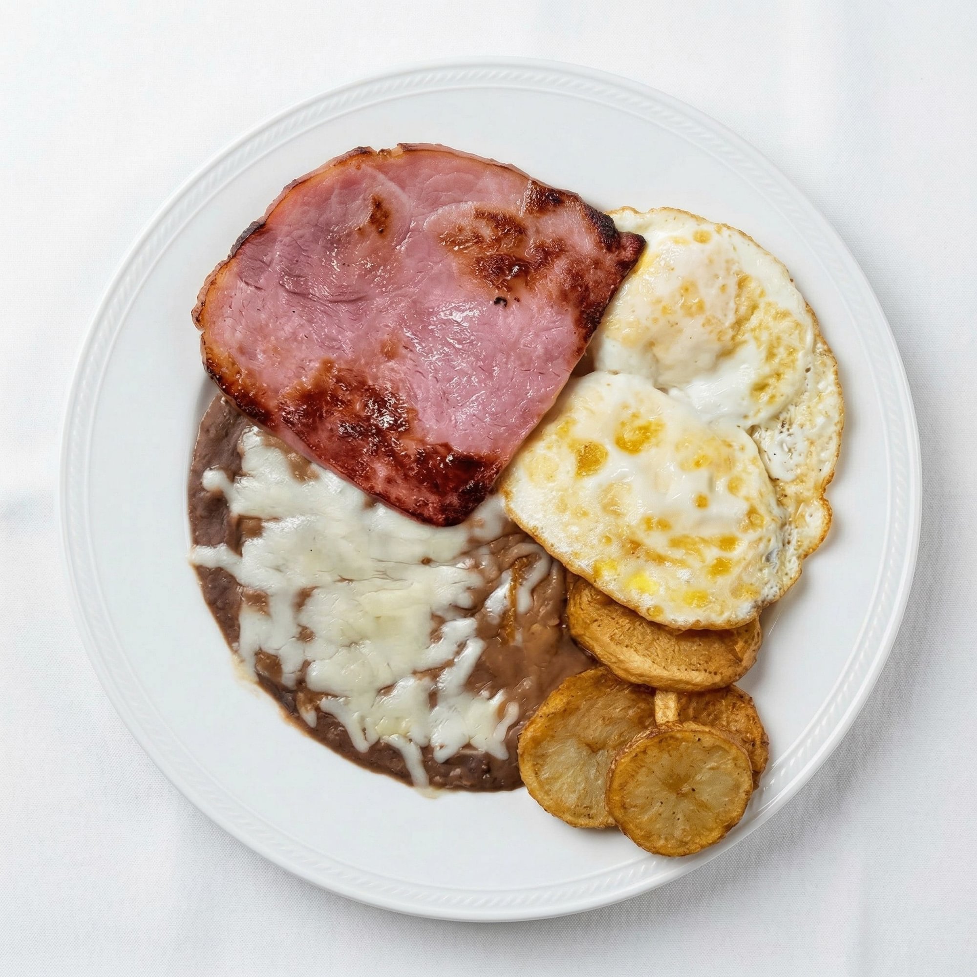 Jamón Con Huevo