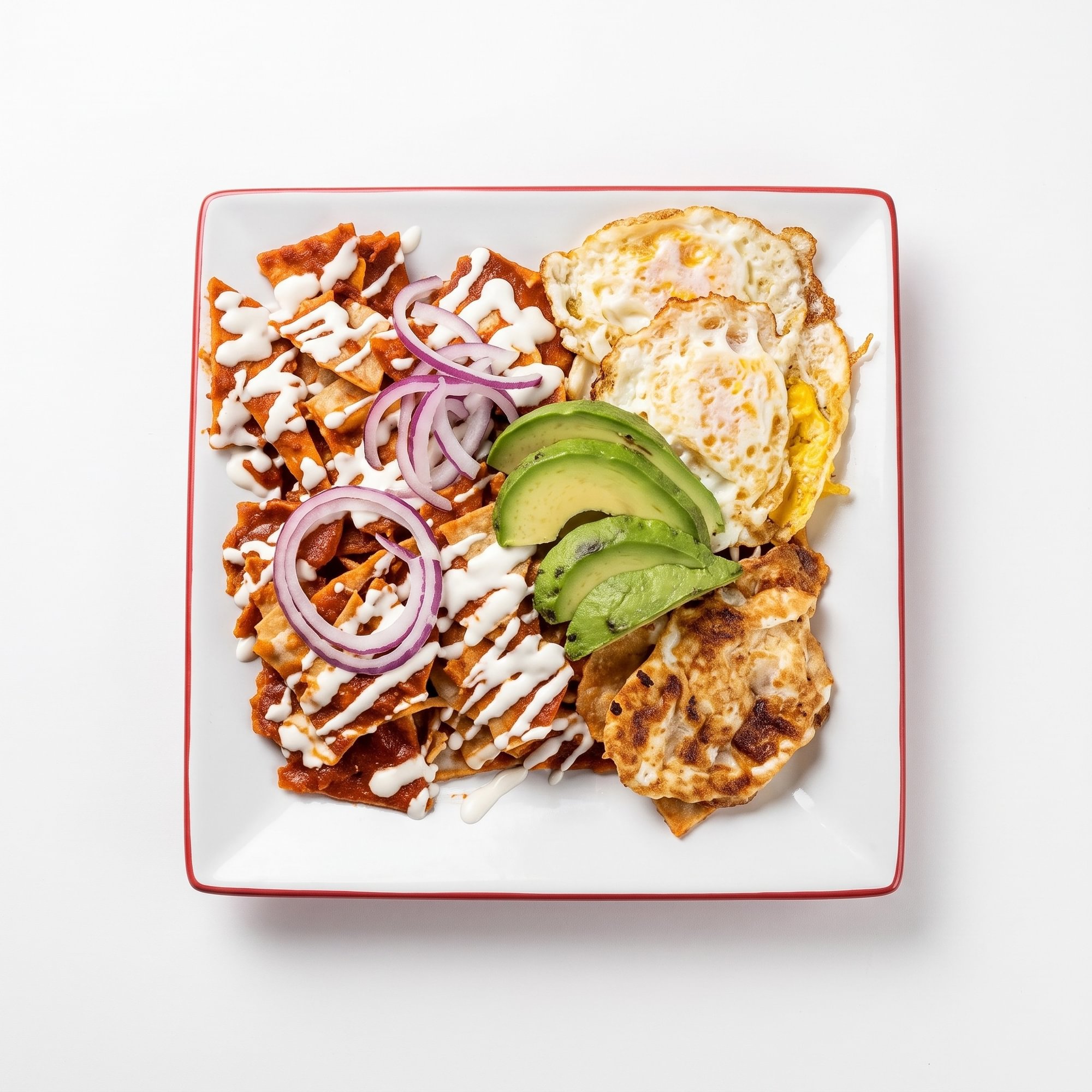 Chilaquiles Con Huevo (Chilaquiles with Egg)