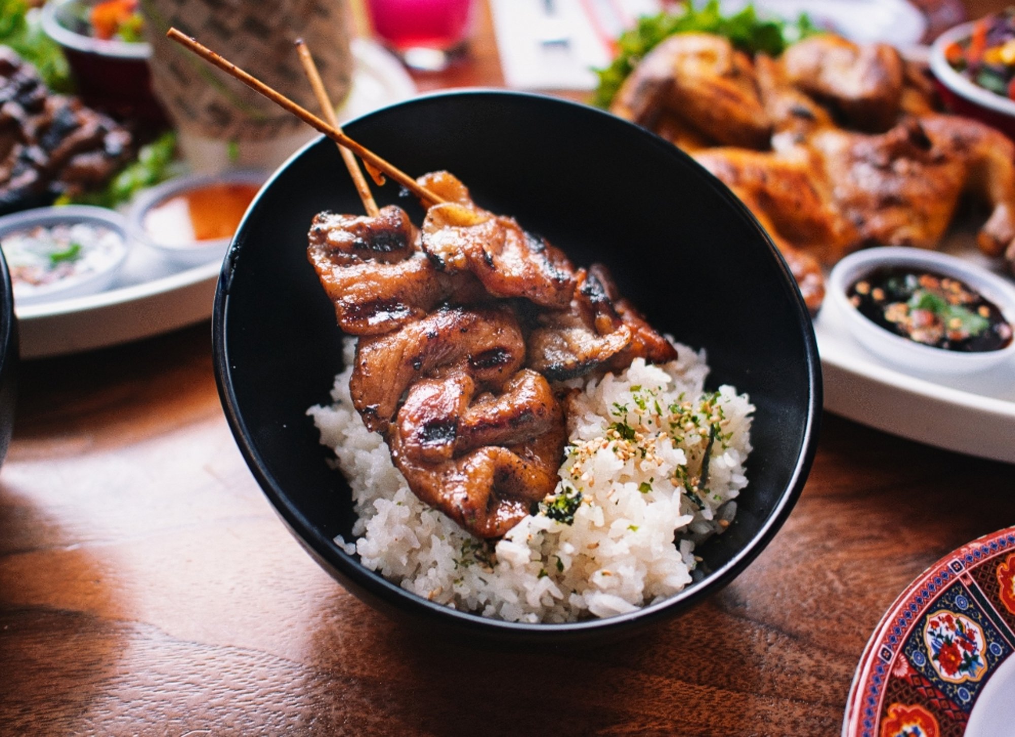 Kids Moo Ping & Rice