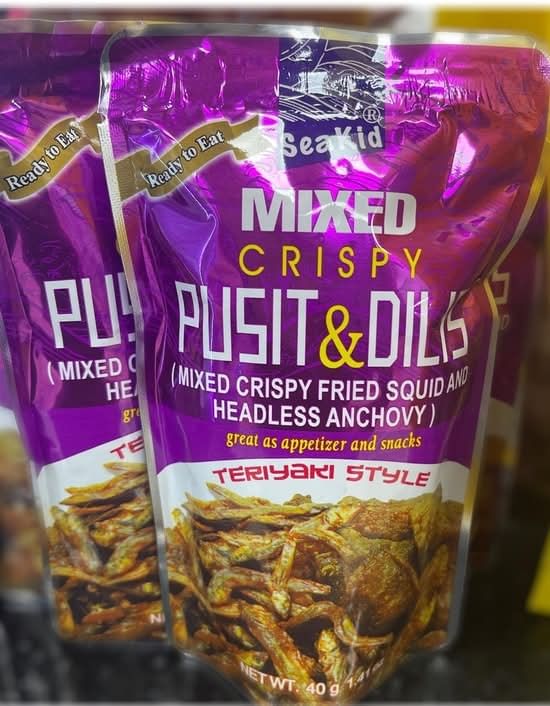 Seakid Crispy Dilis & Pusit (Mix)