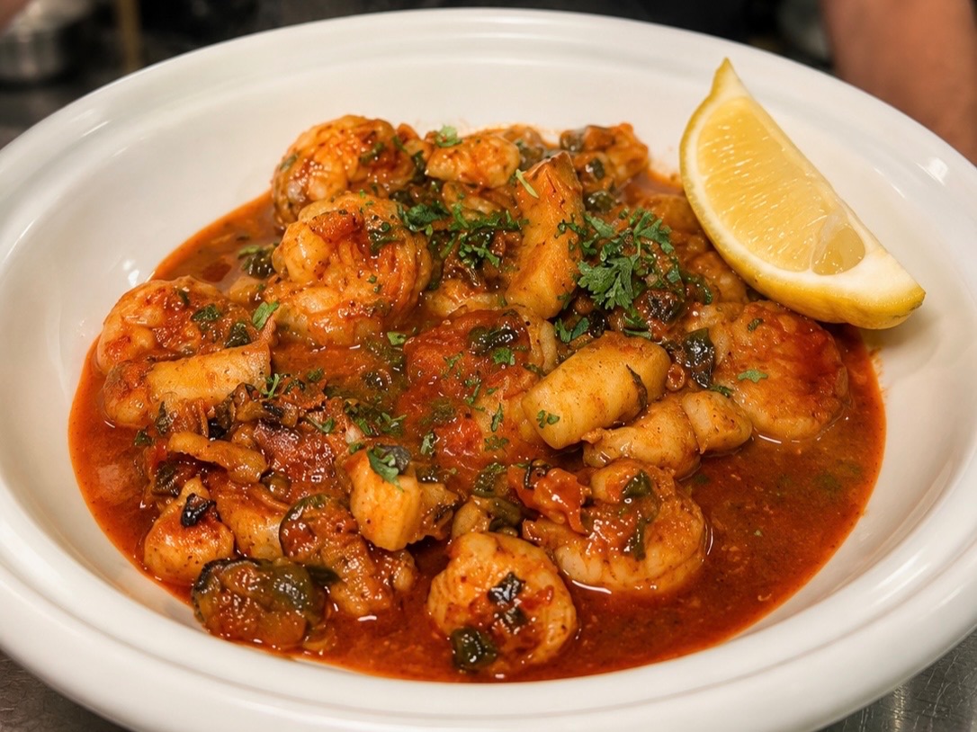 Seafood Tagine