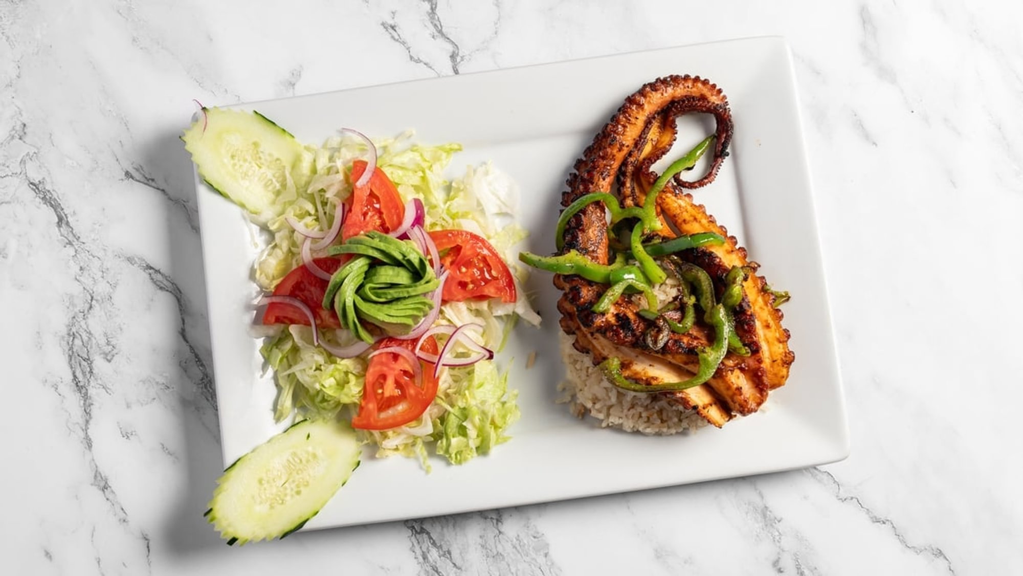 Pulpo Zarandeado