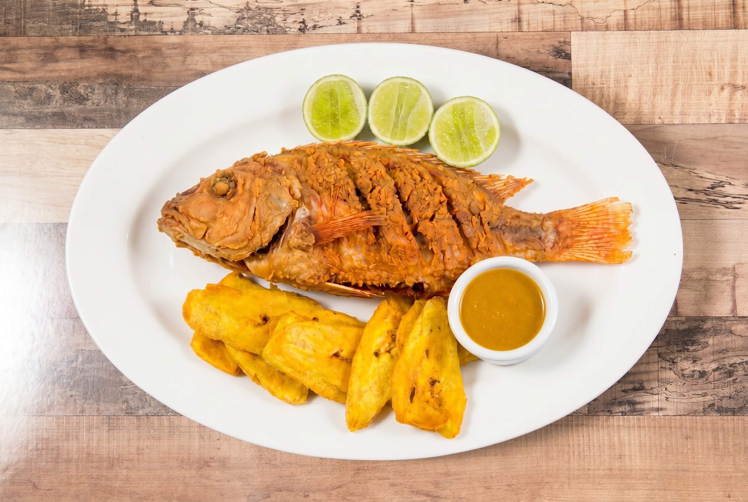 Fried Whole Red Snapper - Pescado Frito Pargo