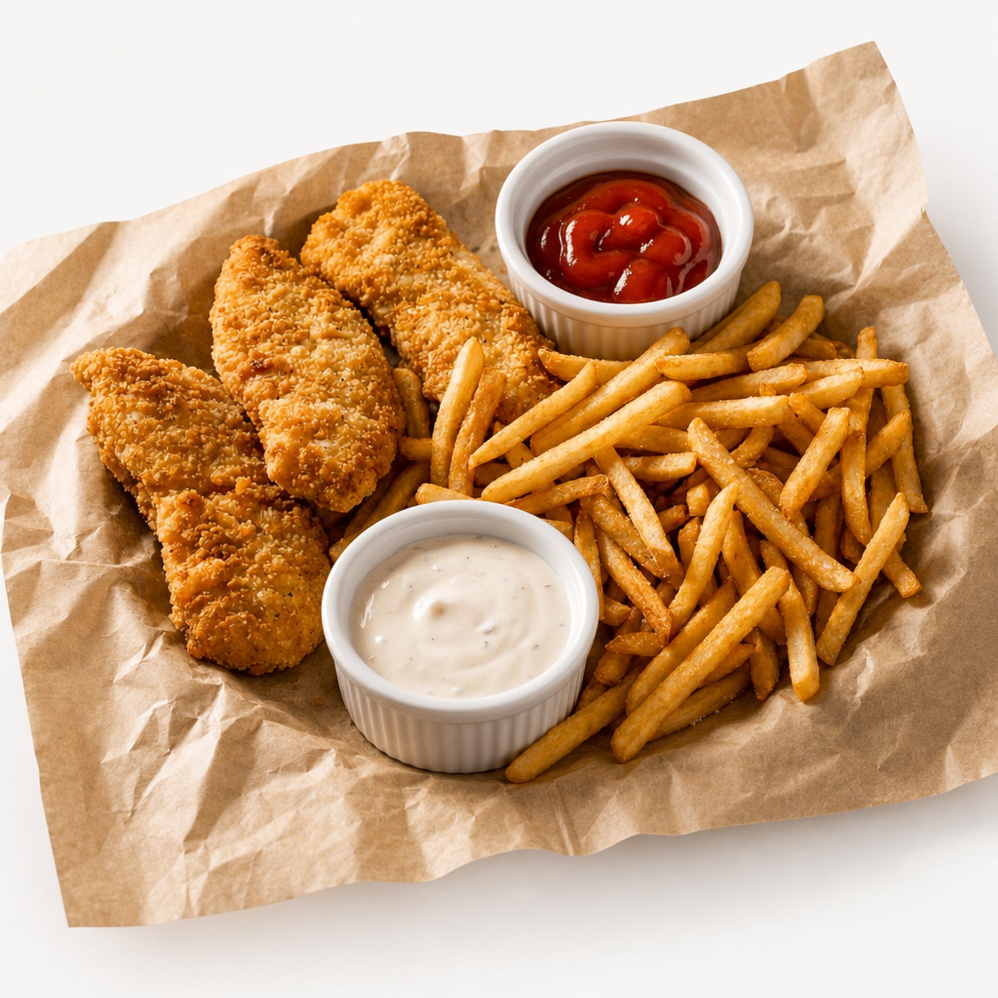 Tilapia Fish with Fries