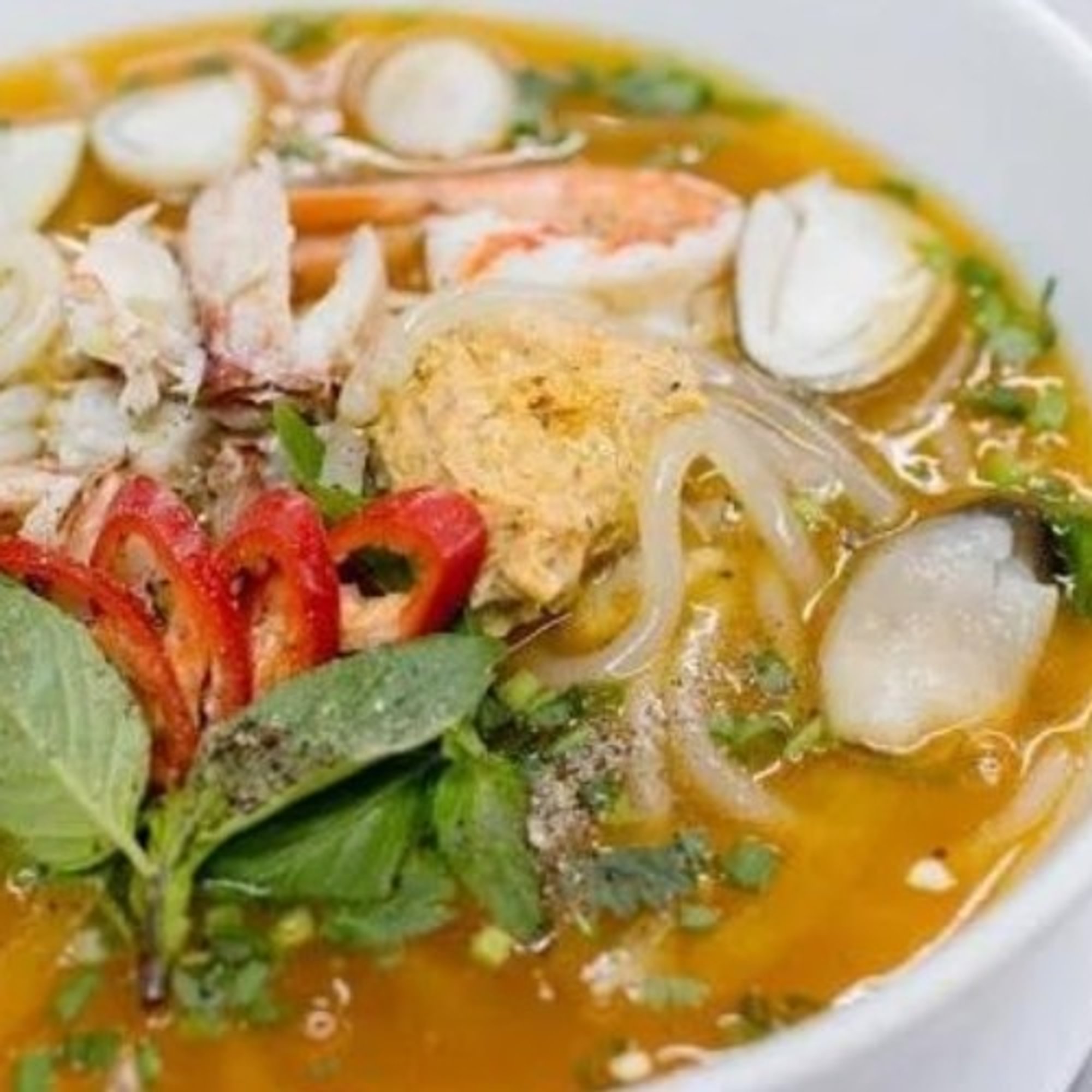 Combination Udon Soup - Banh Canh Dac Biet