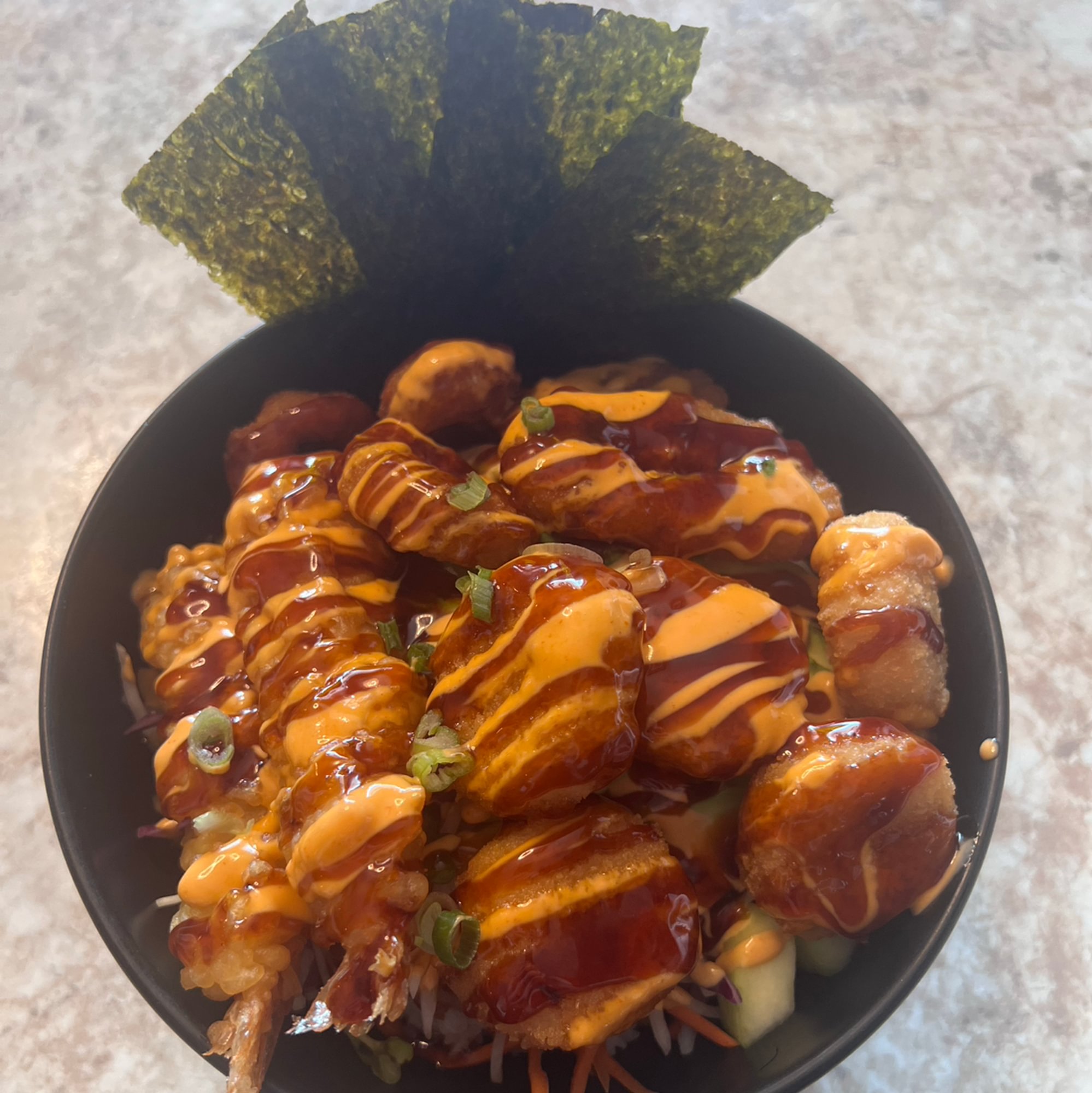 Seafood Rice Bowl