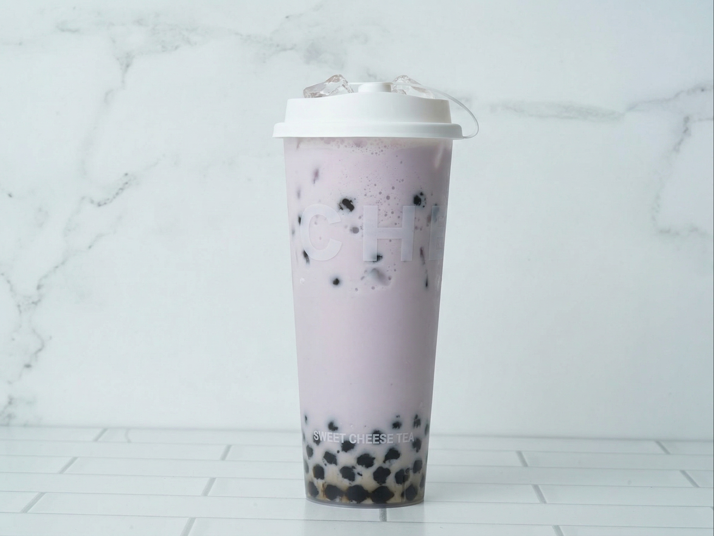 M12-Taro Boba Smoothie (L)