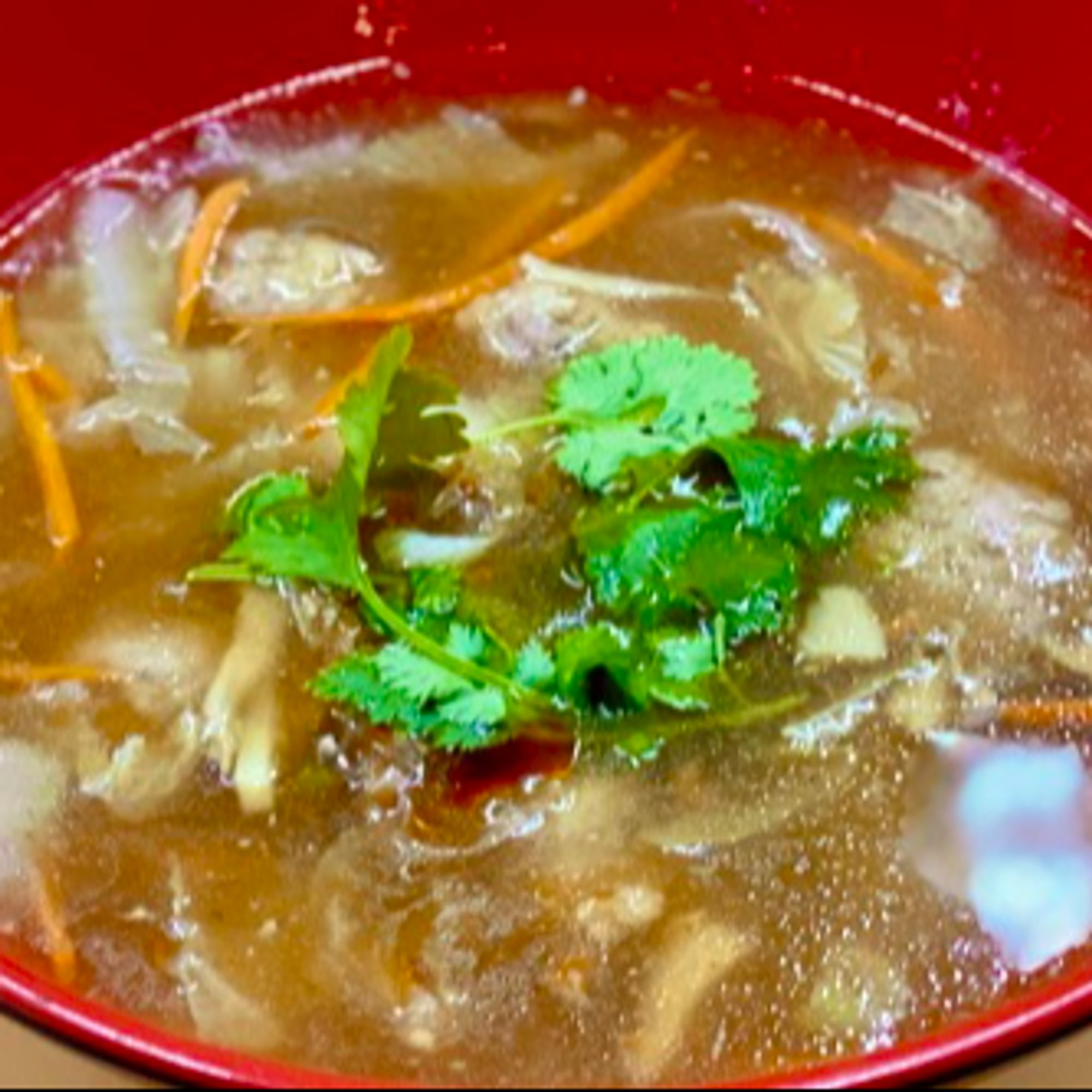 Taiwanese Meatball Soup 沙茶肉羹湯