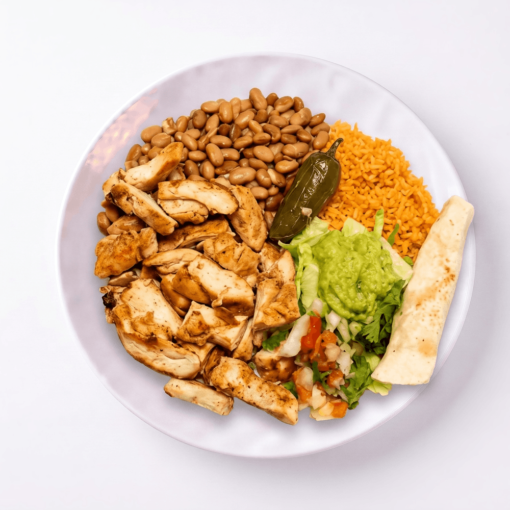 Pollo Asado Plate