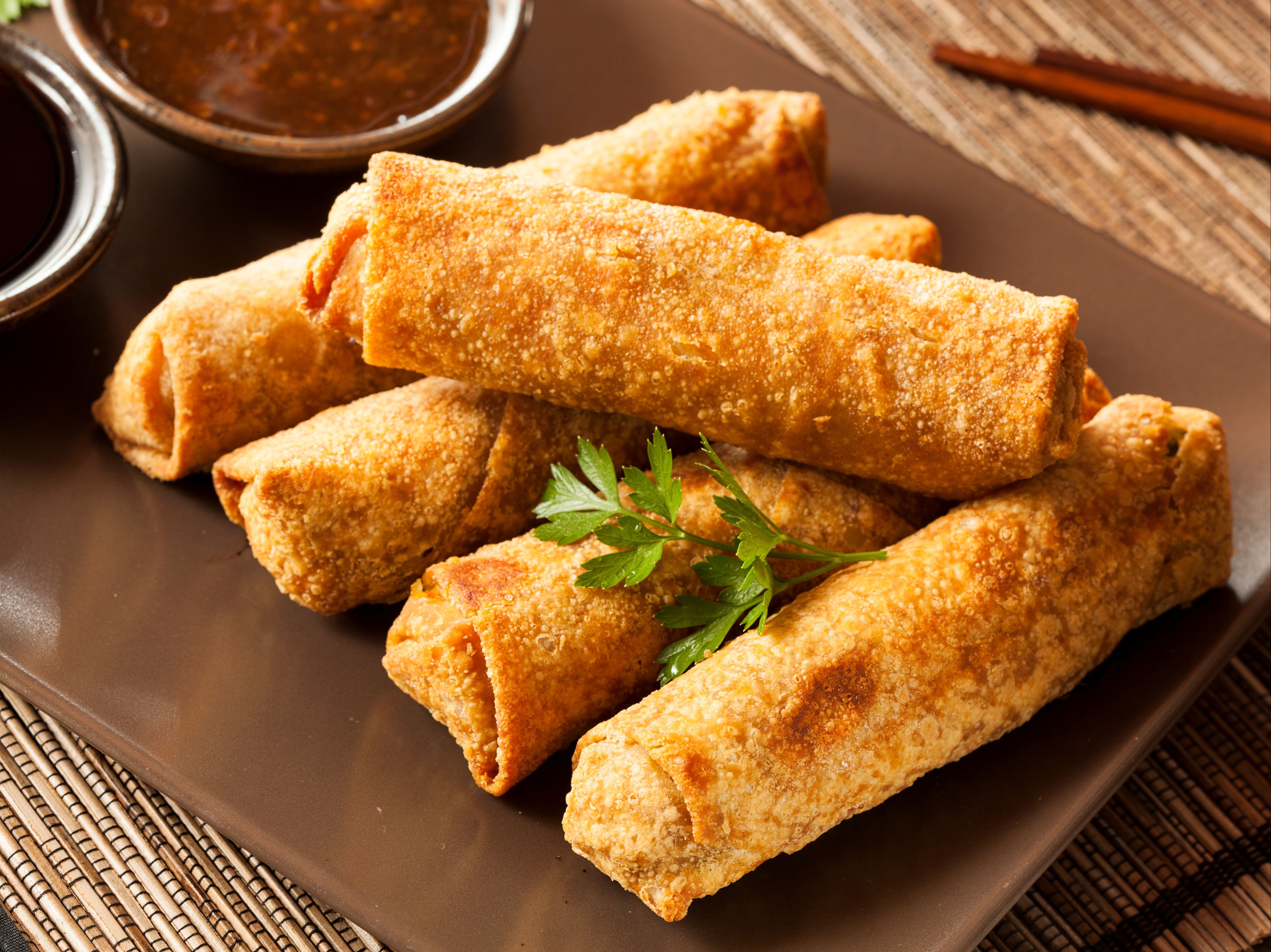 Jerk Shrimp Eggroll