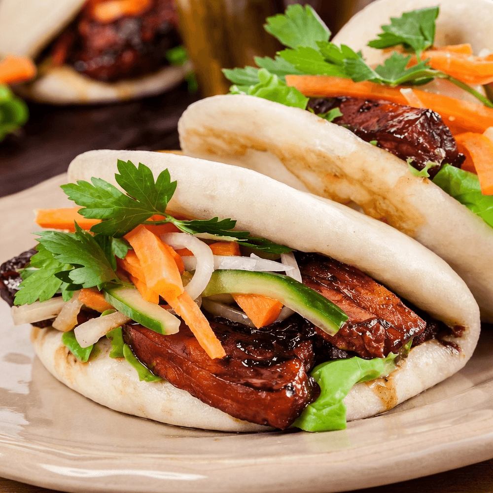 Steam Bun with BBQ Pork