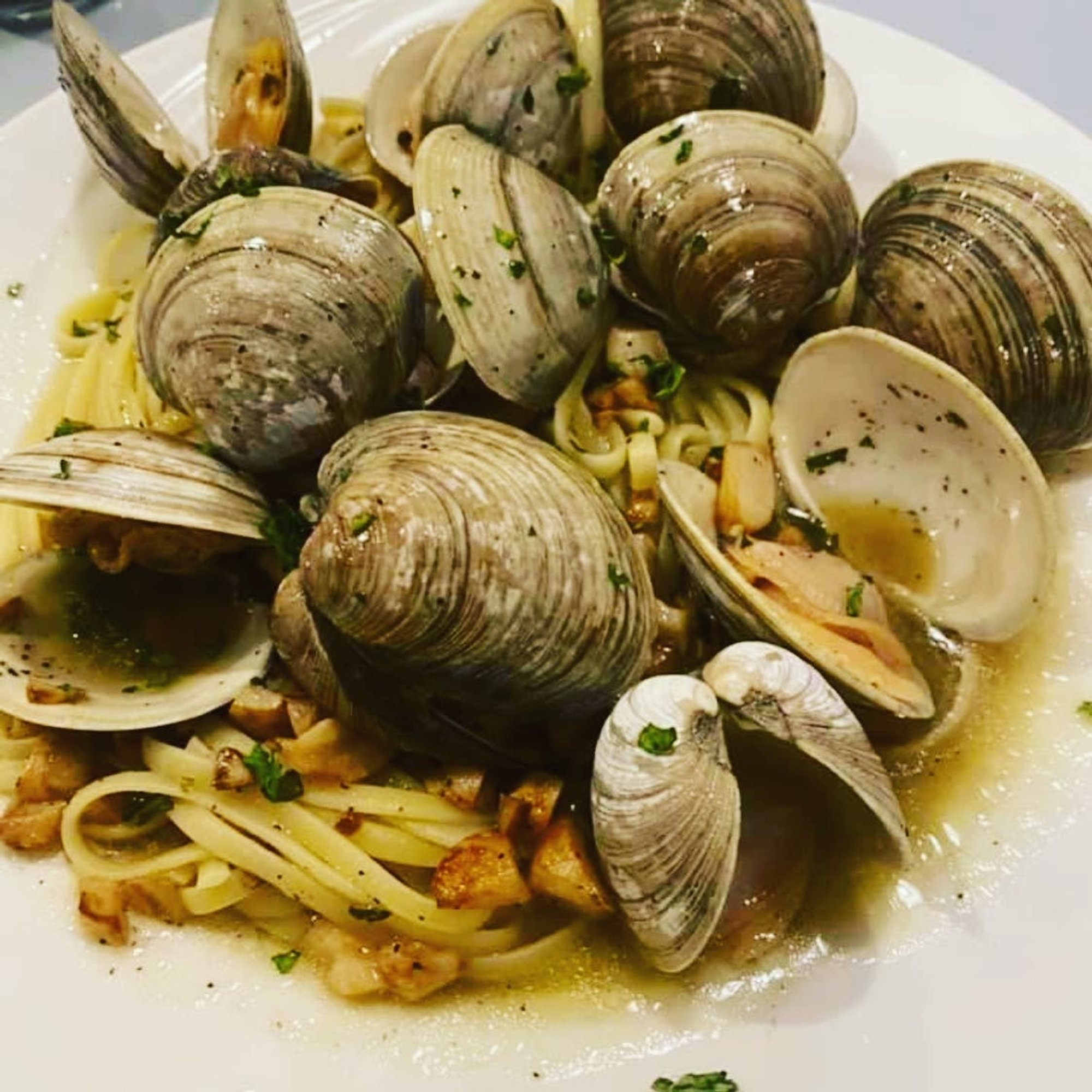 Linguini In Clam Sauce (Pasta)