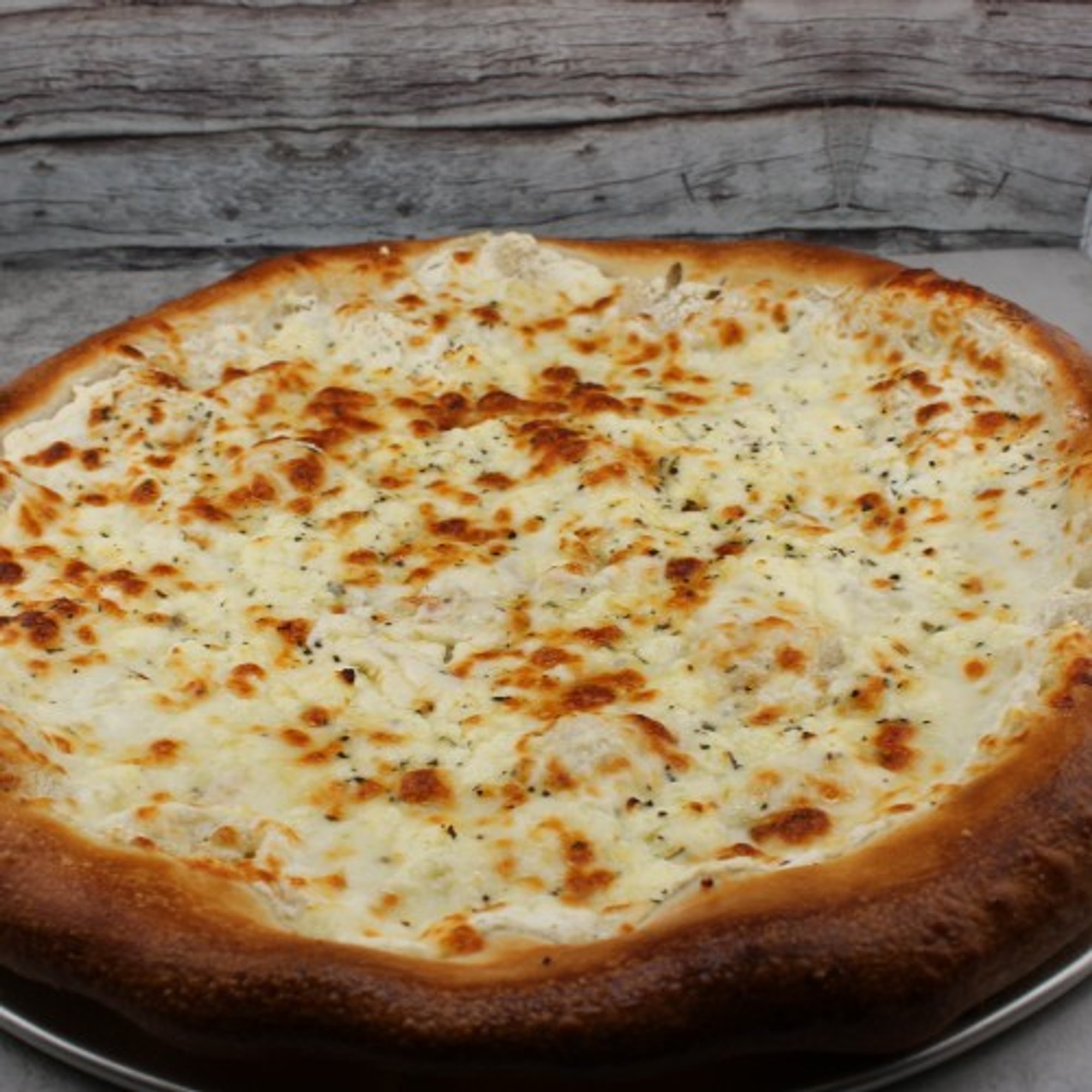 Five Cheese Classic White Pizza