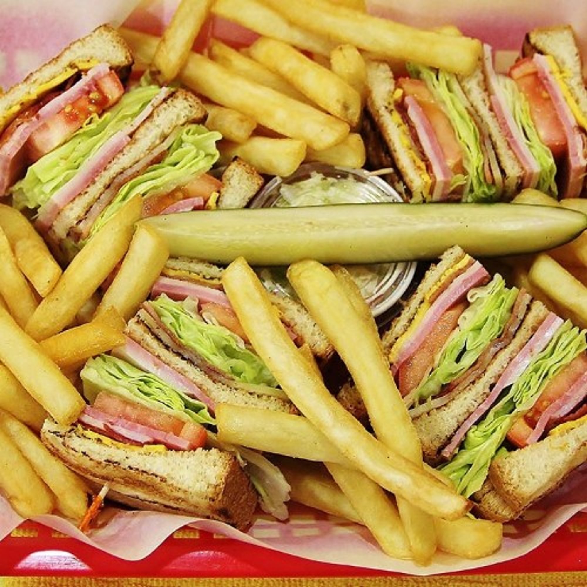 Turkey & Ham Club Sandwich