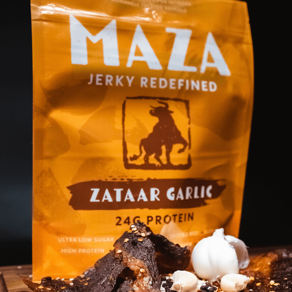 MAZA JERKY - ZAATAR GARLIC