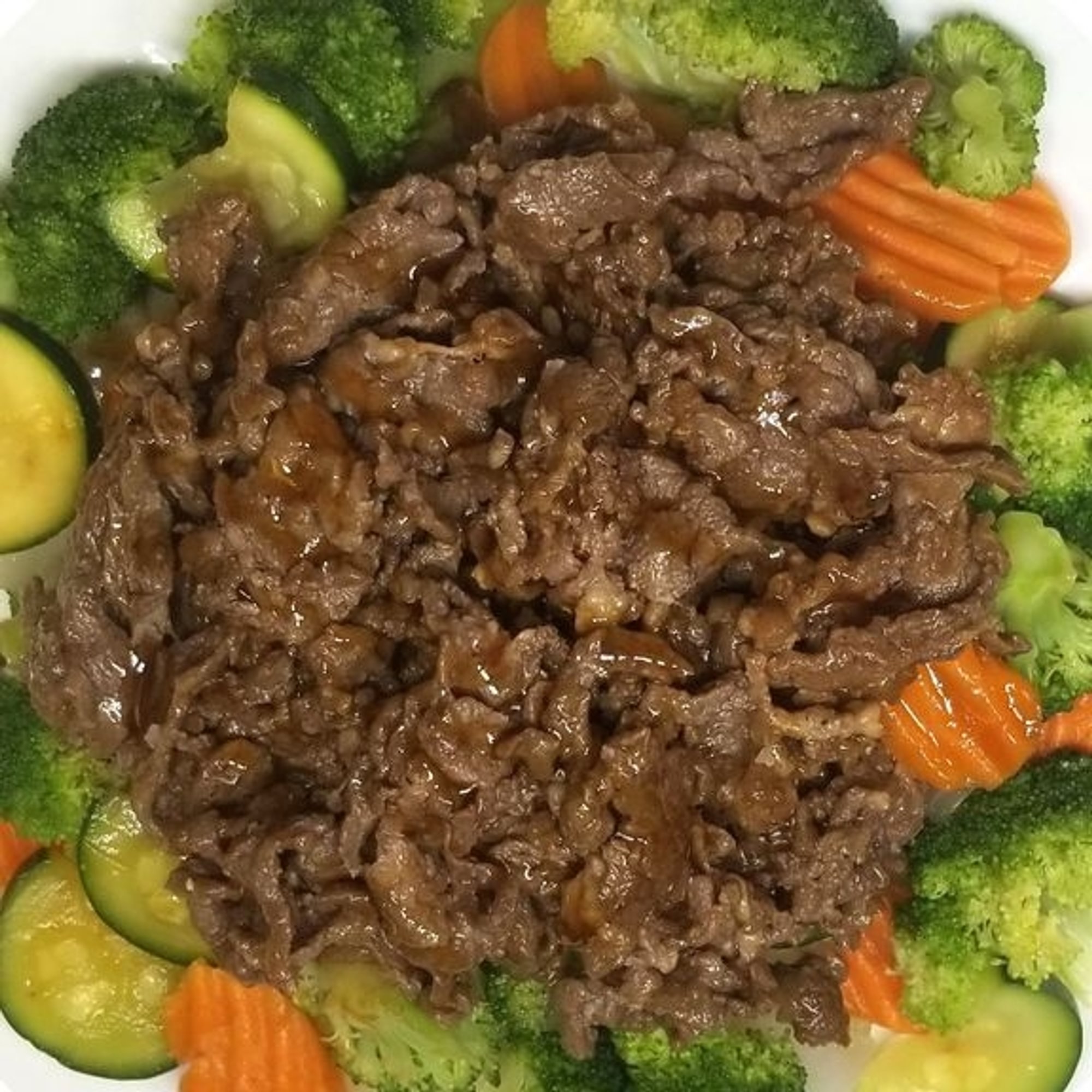 Lv2. Beef Teriyaki Bowl (Low-Carb)