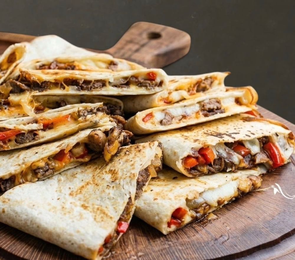 Philly Cheesesteak Quesadilla