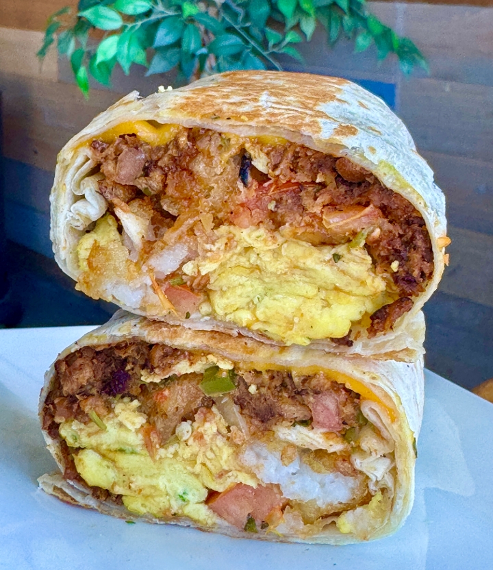 Chorizo Breakfast Burrito