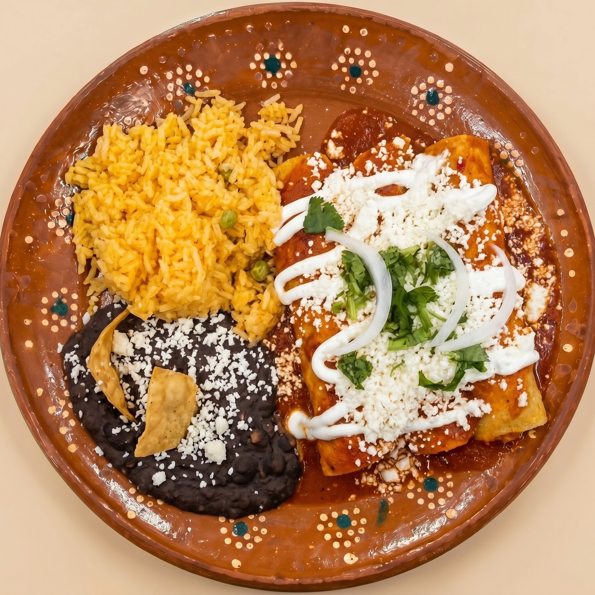 Enchiladas Plate