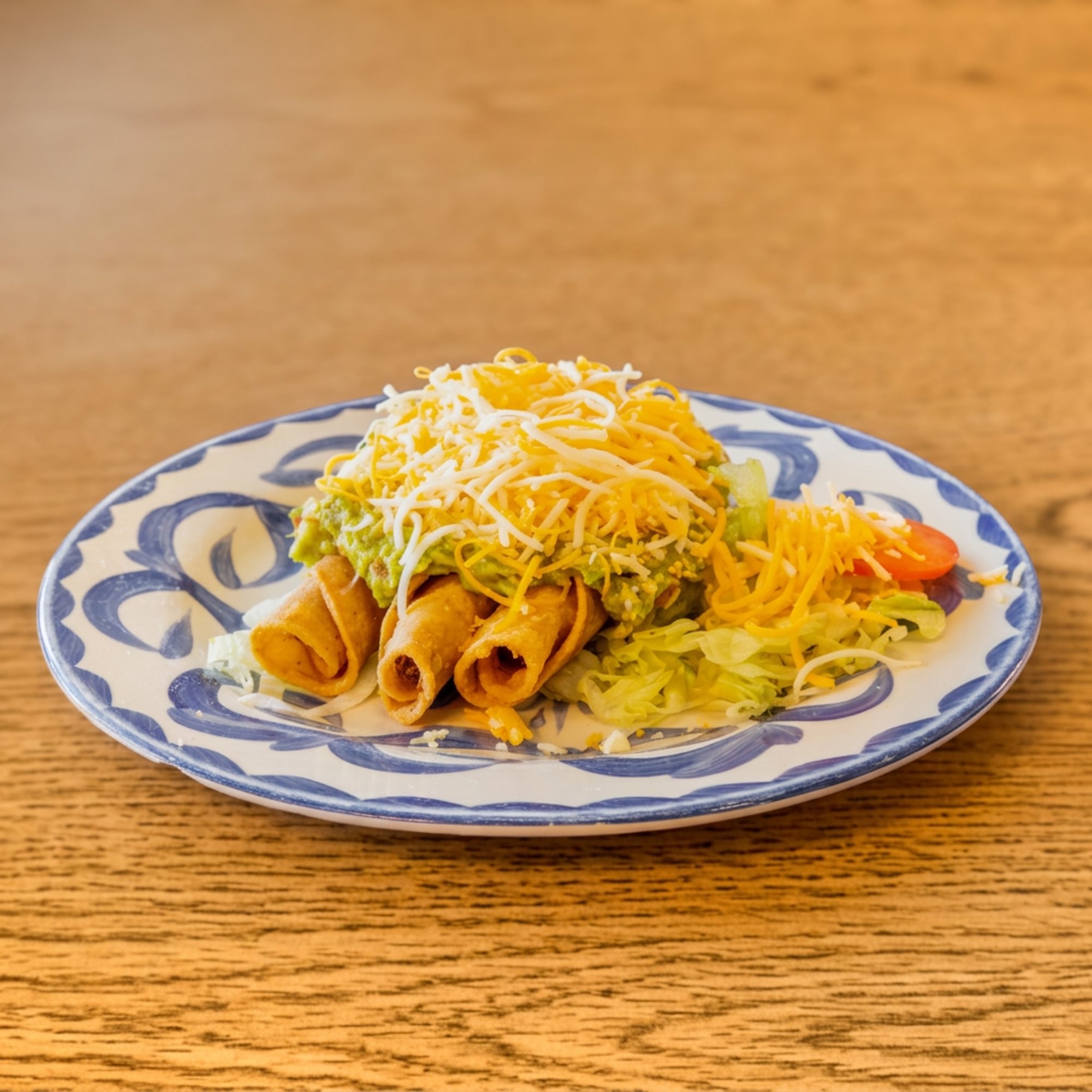3 Rolled Taquitos