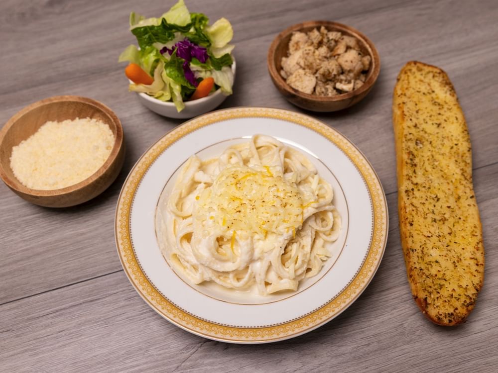 Chicken Parmesan Fettuccini
