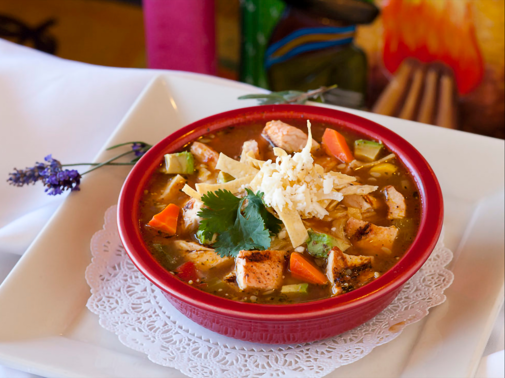 El Coronel's Tortilla Soup