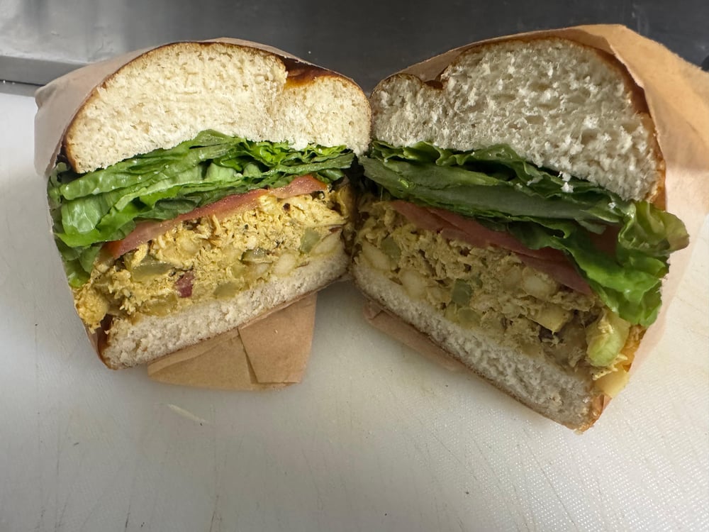 Curry Chicken Salad Sandwich
