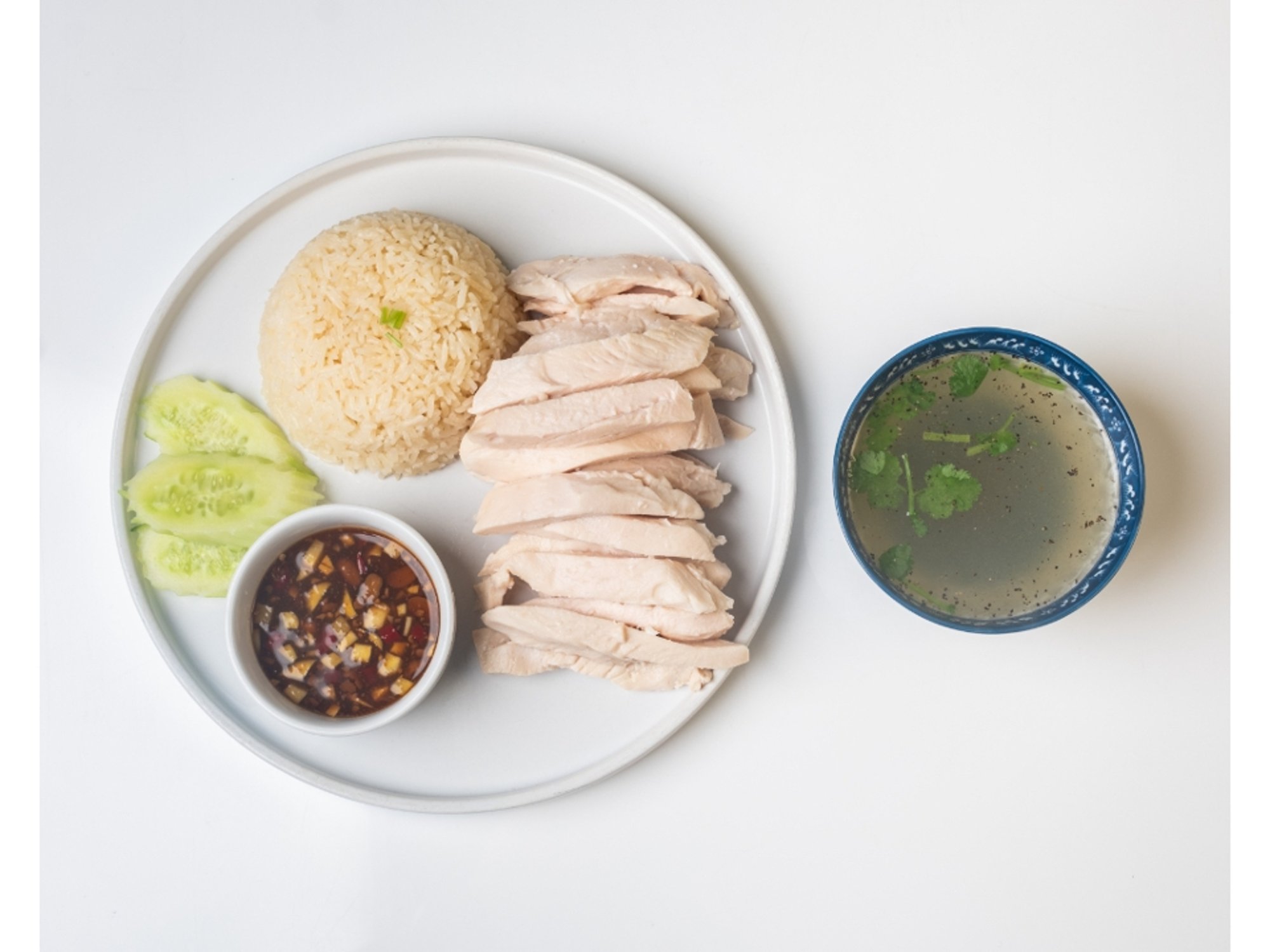 Steamed Chicken with Ginger Rice