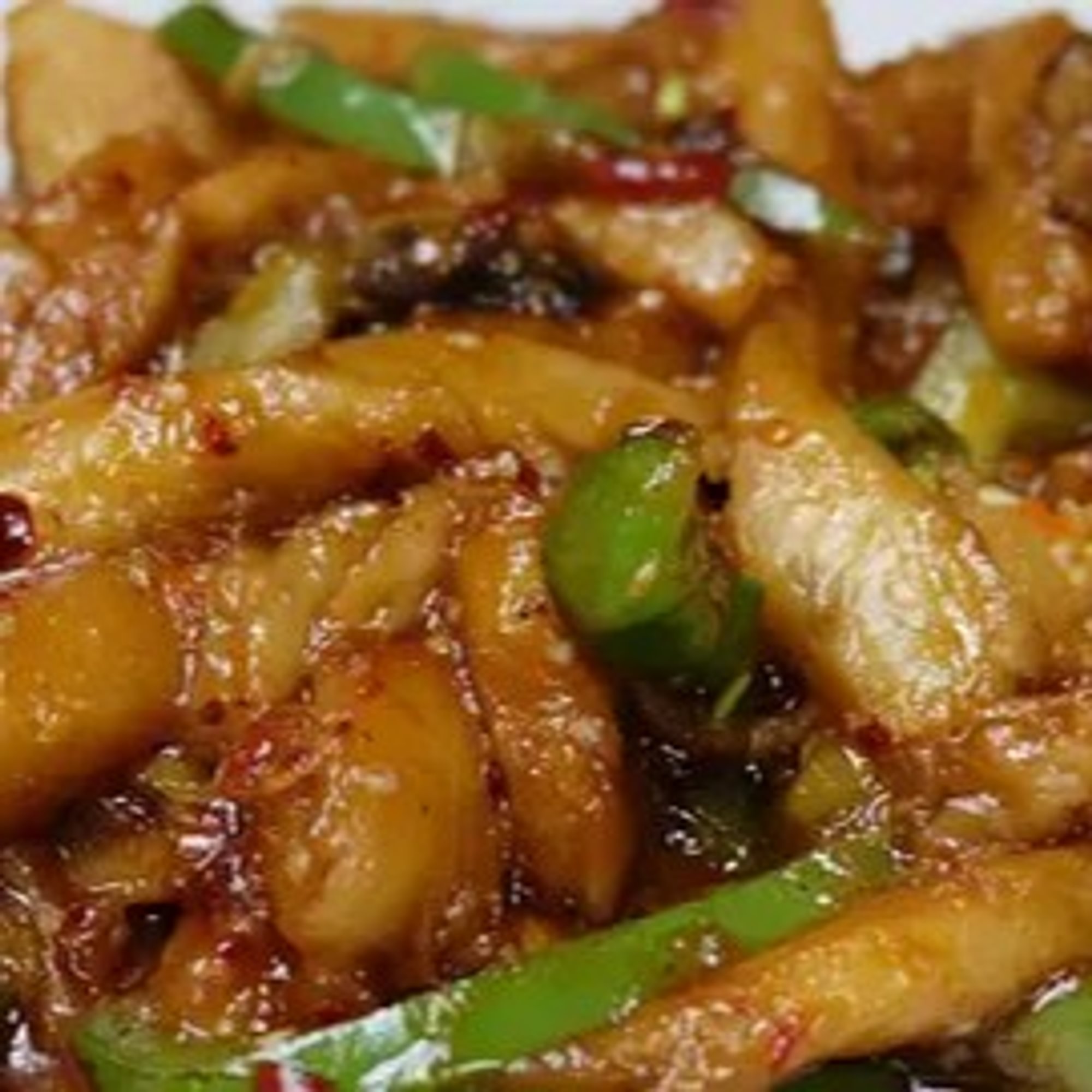 Egg Plant in Garlic Sauce