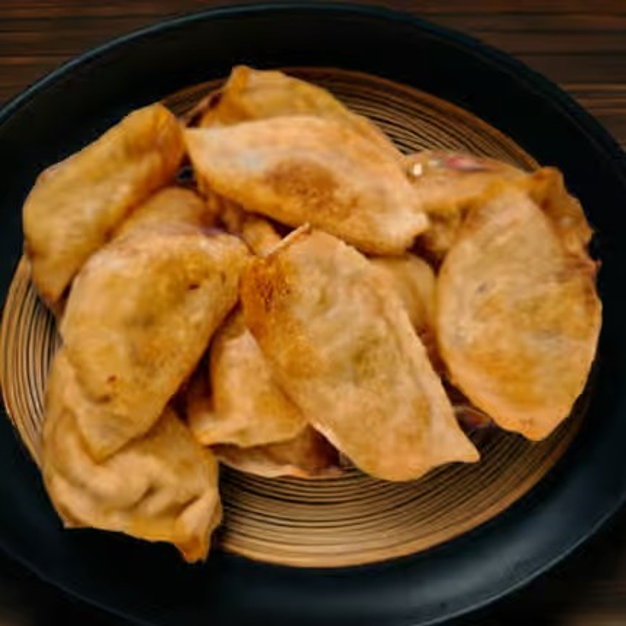 Chicken mo:mo (dumplings)