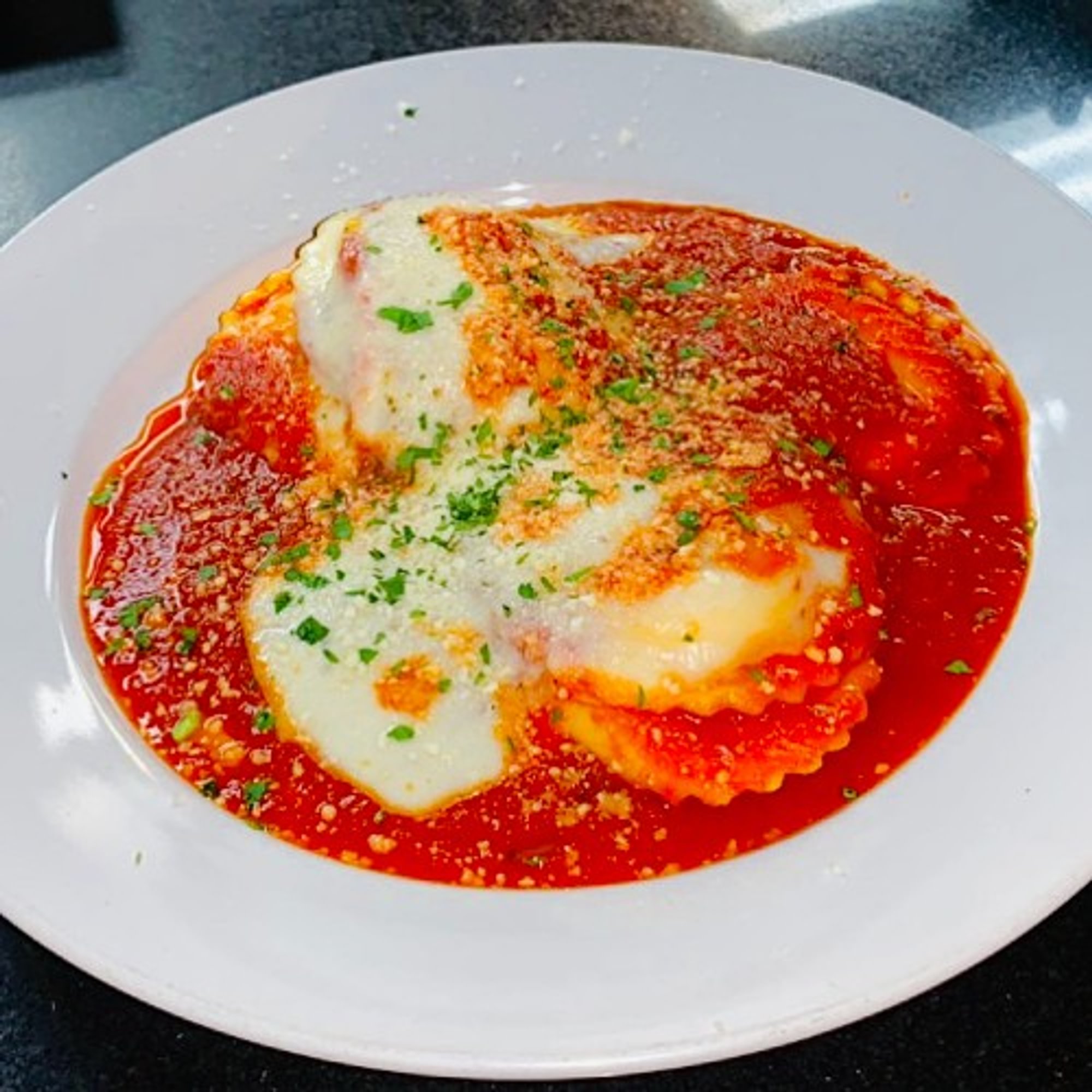 Baked 4 Cheese Ravioli