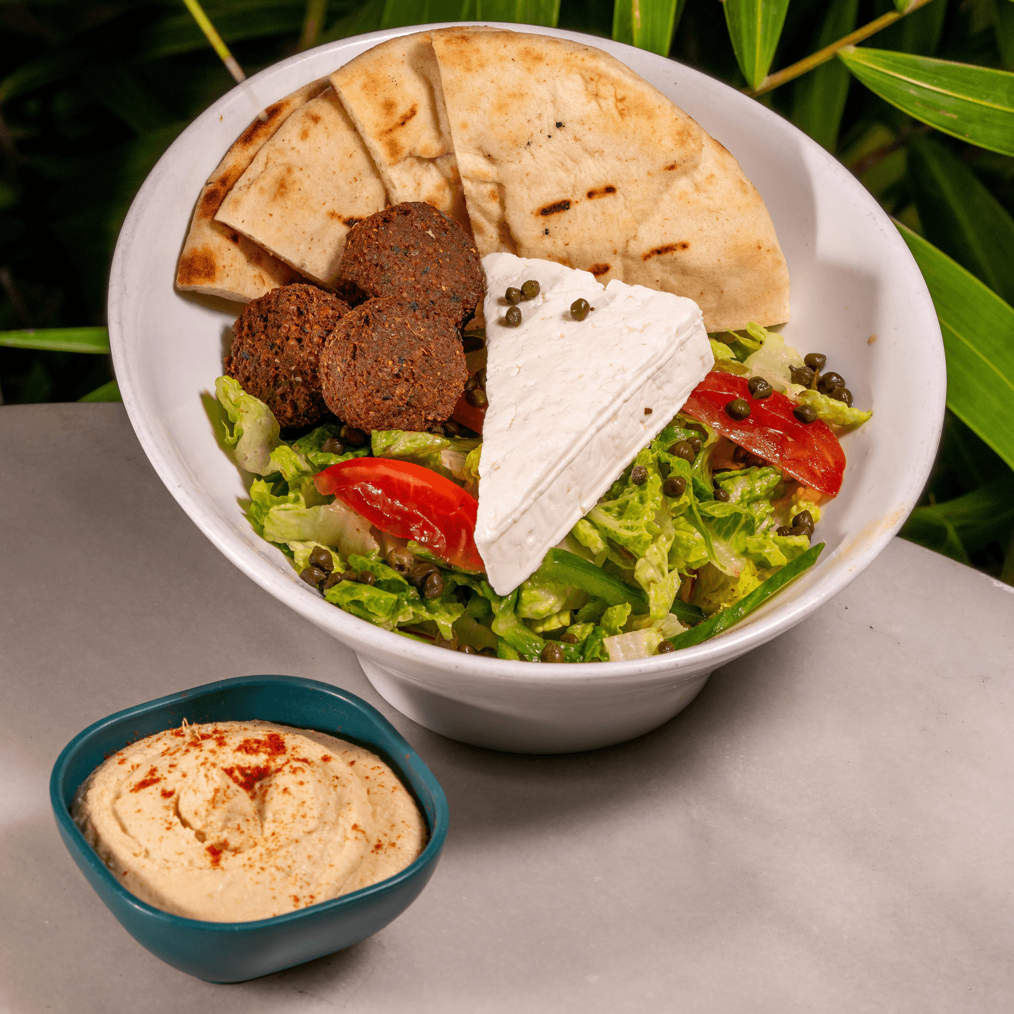 Special Greek Salad Pita