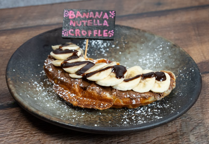 Banana & Nutella Croffle