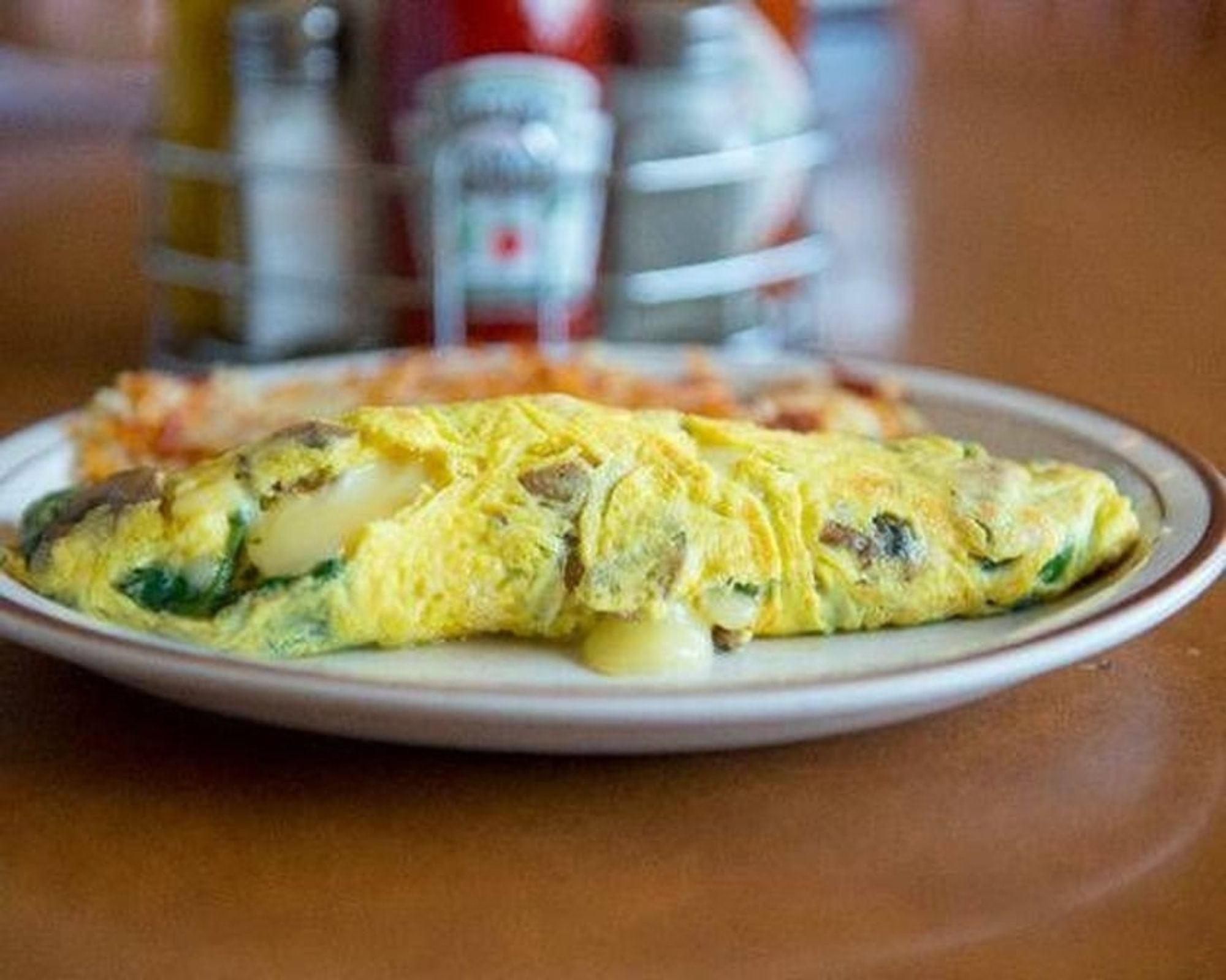 Spinach, Mushroom and Jack