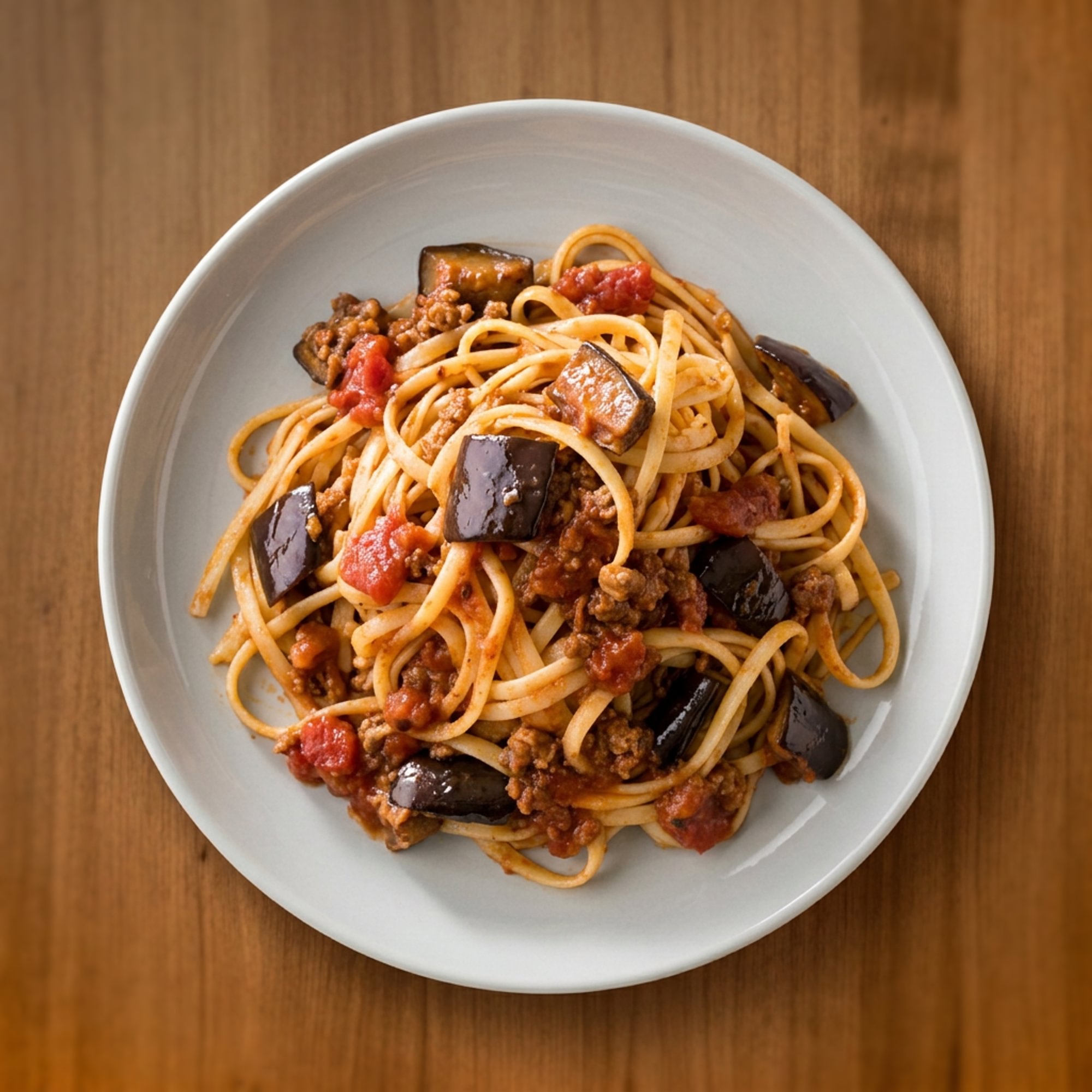 Spaghetti alle Melanzane