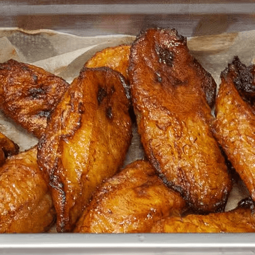 Sweet, Fried Slices of Plantains