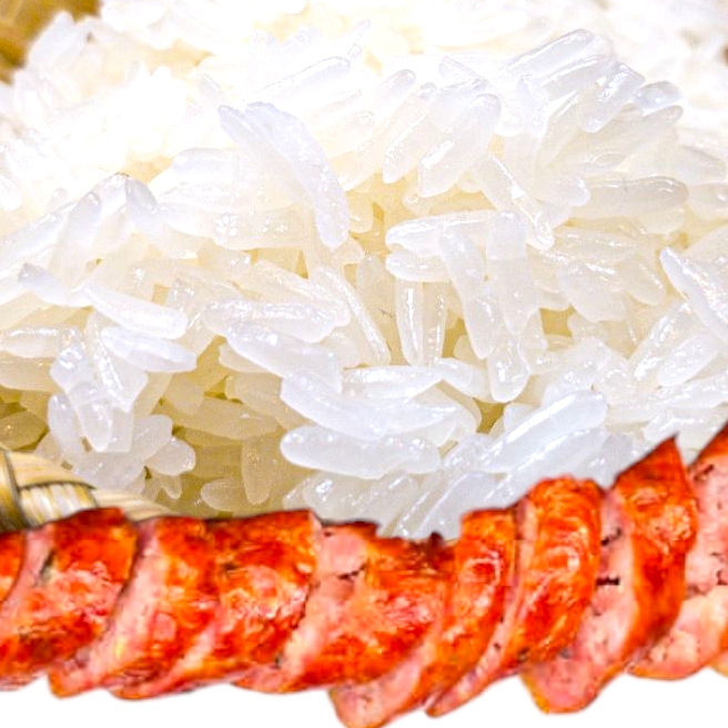 Hmong Sausages/ Sticky Rice