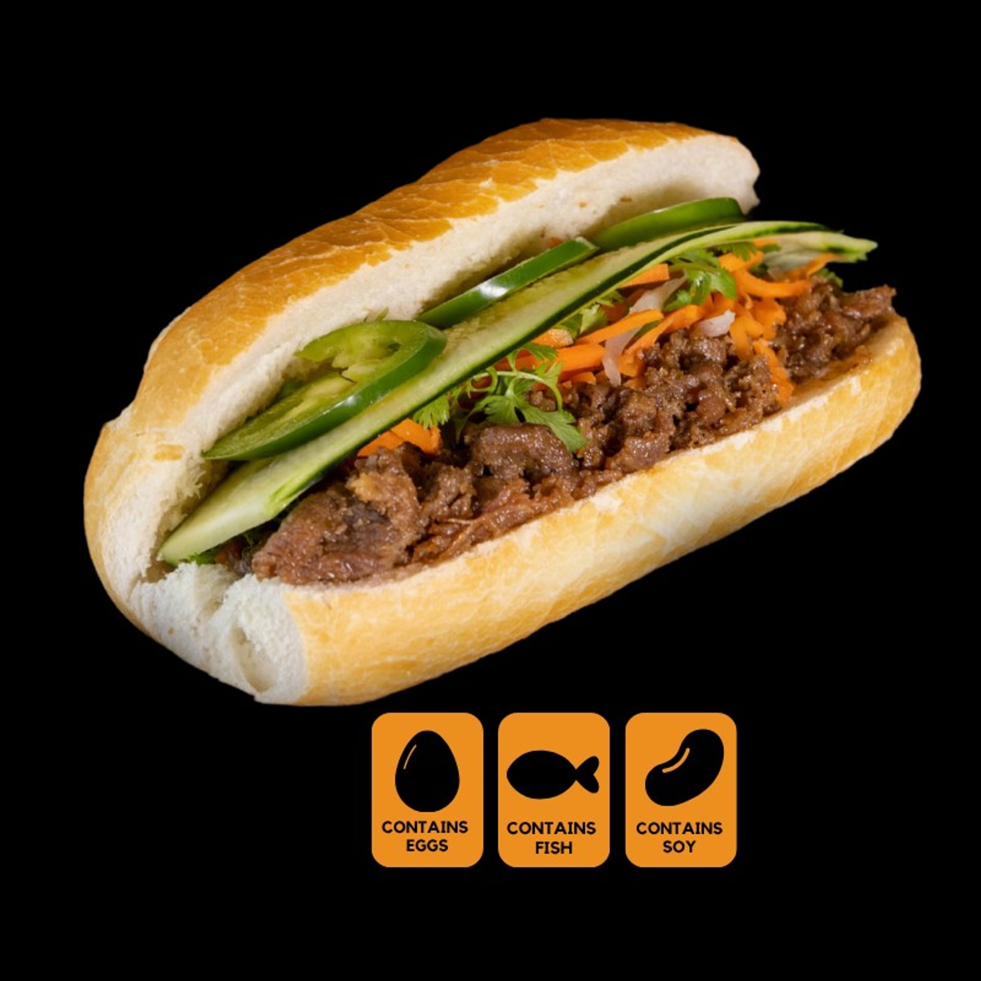 All Natural Lemongrass Pork Banh Mi