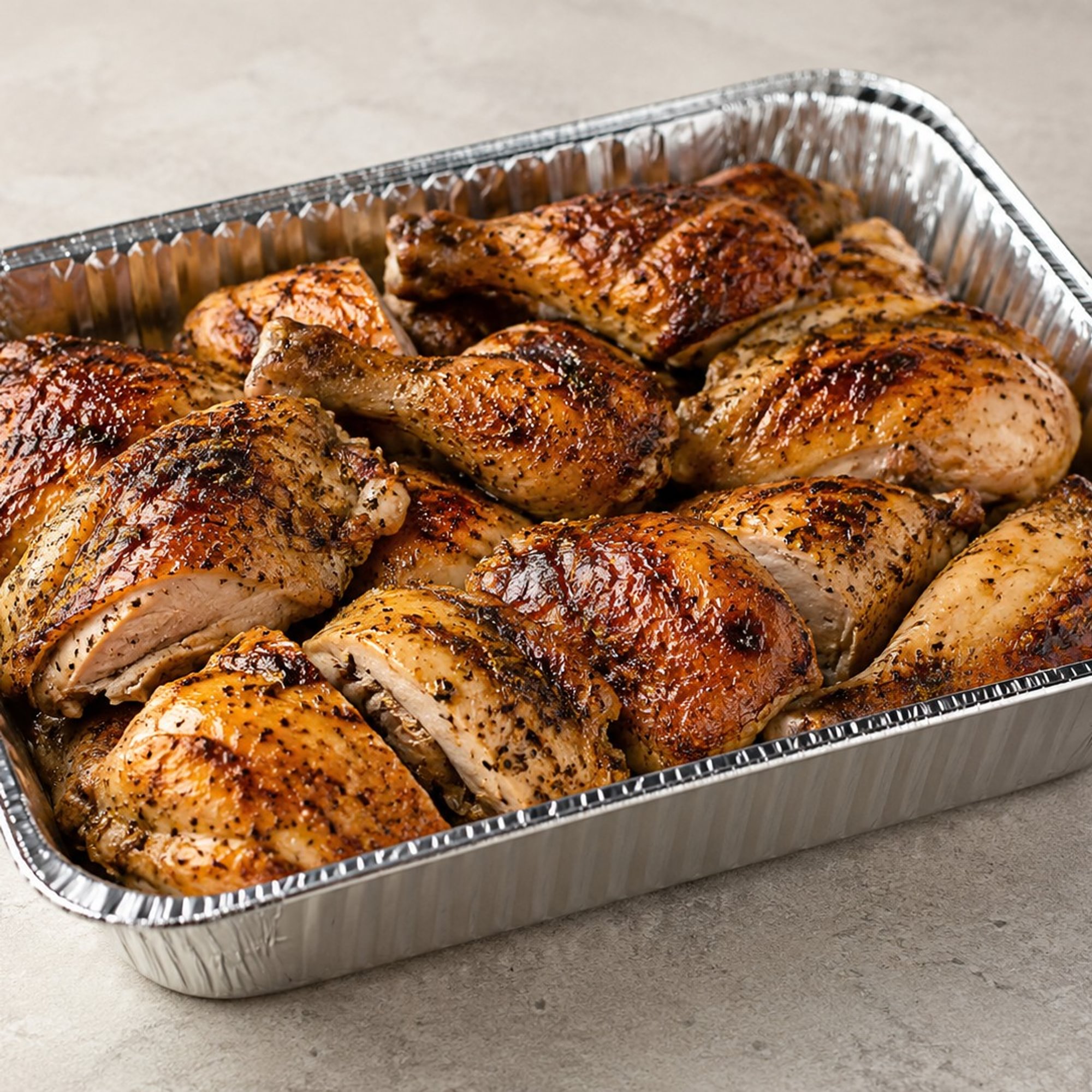 Rotisserie Chicken — Catering Tray