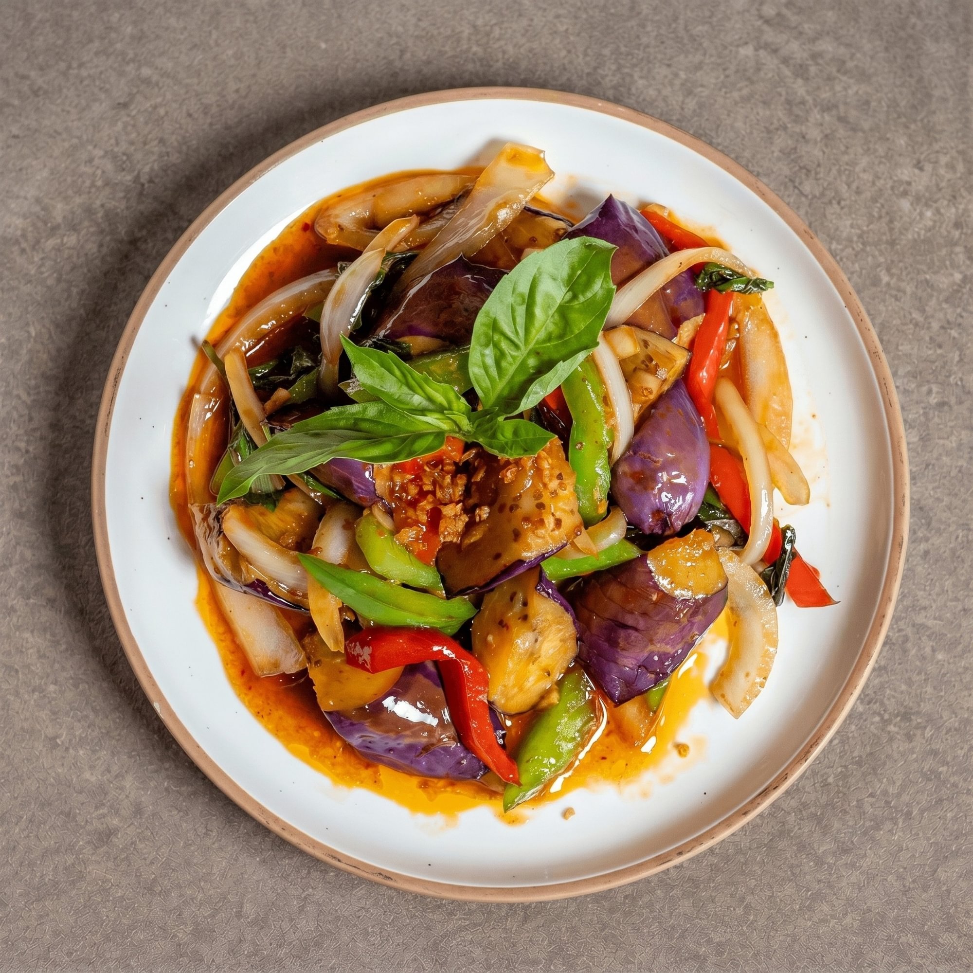 Eggplant Basil