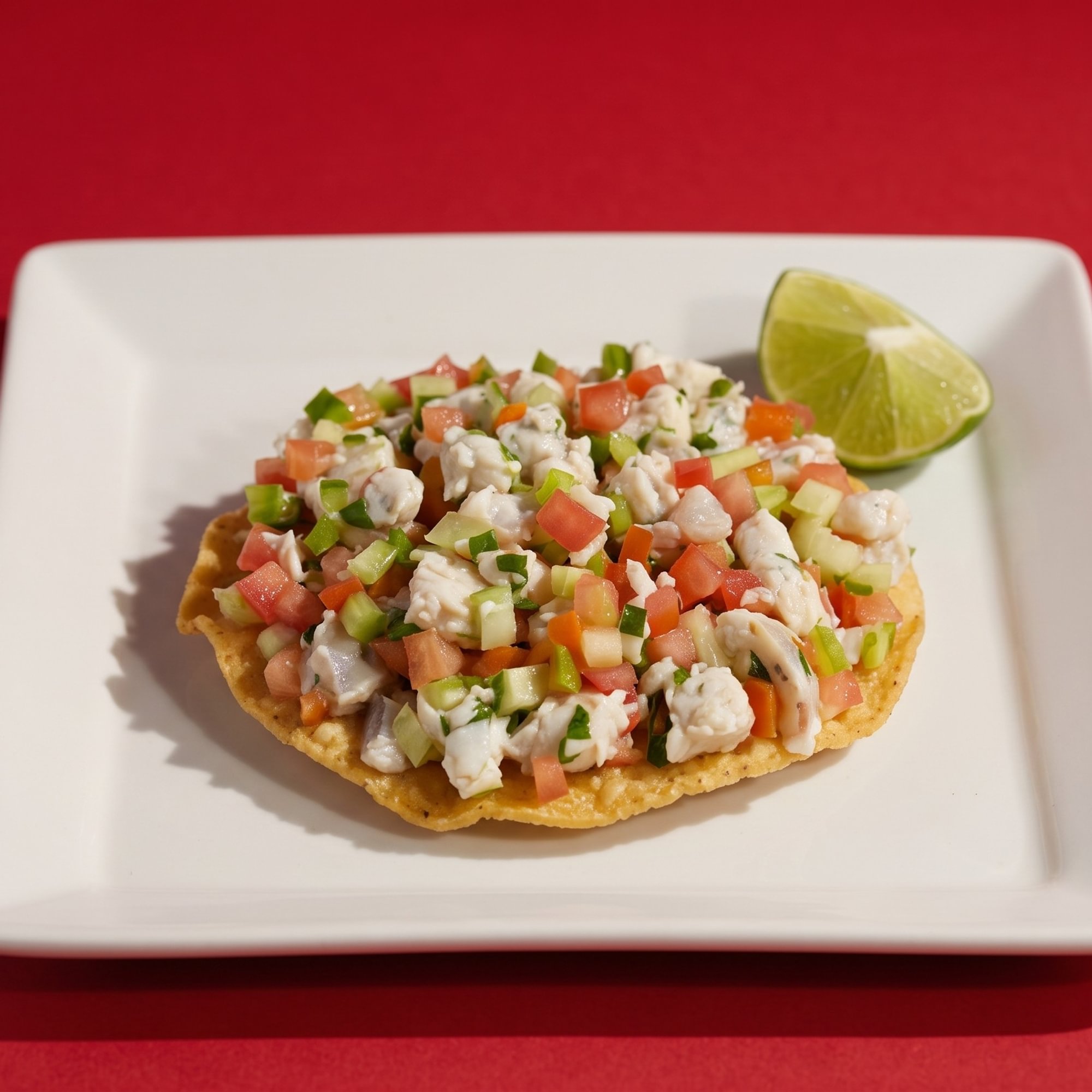 Tostada De Ceviche