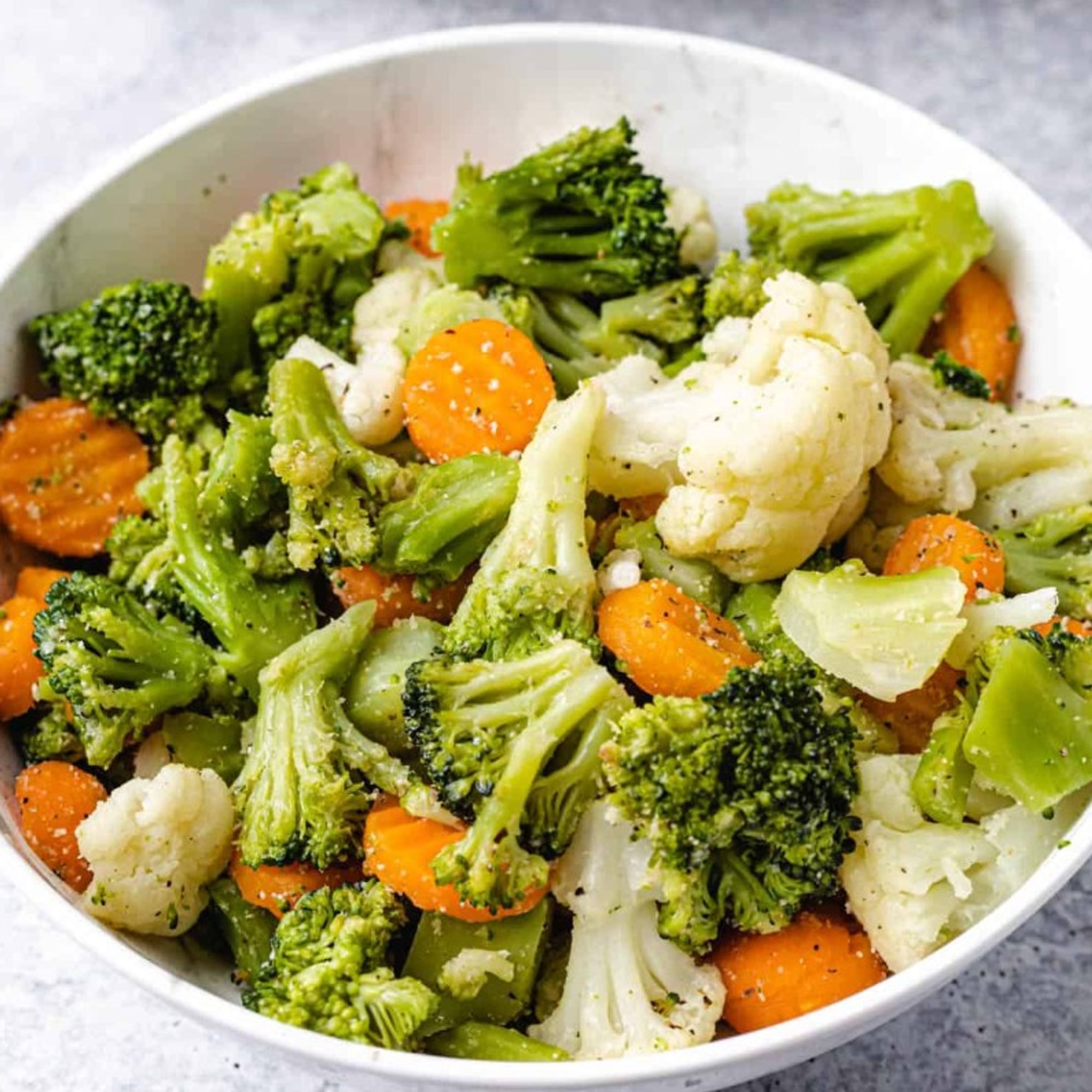 Steamed Vegetables Side