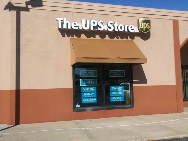 Exterior storefront image of The UPS Store #1898 in Loves Park, IL